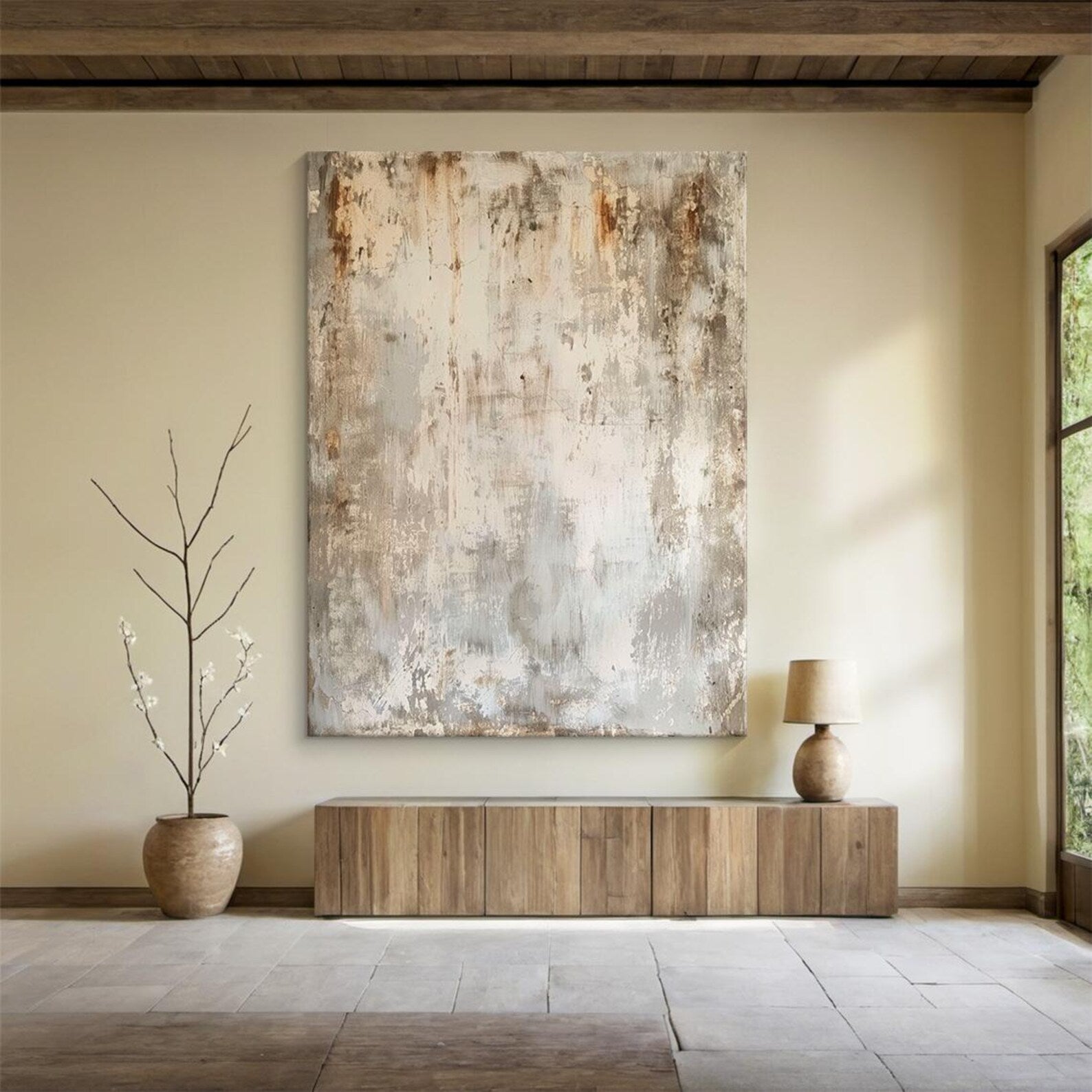 Textured Earthy Art | Subtle Grace