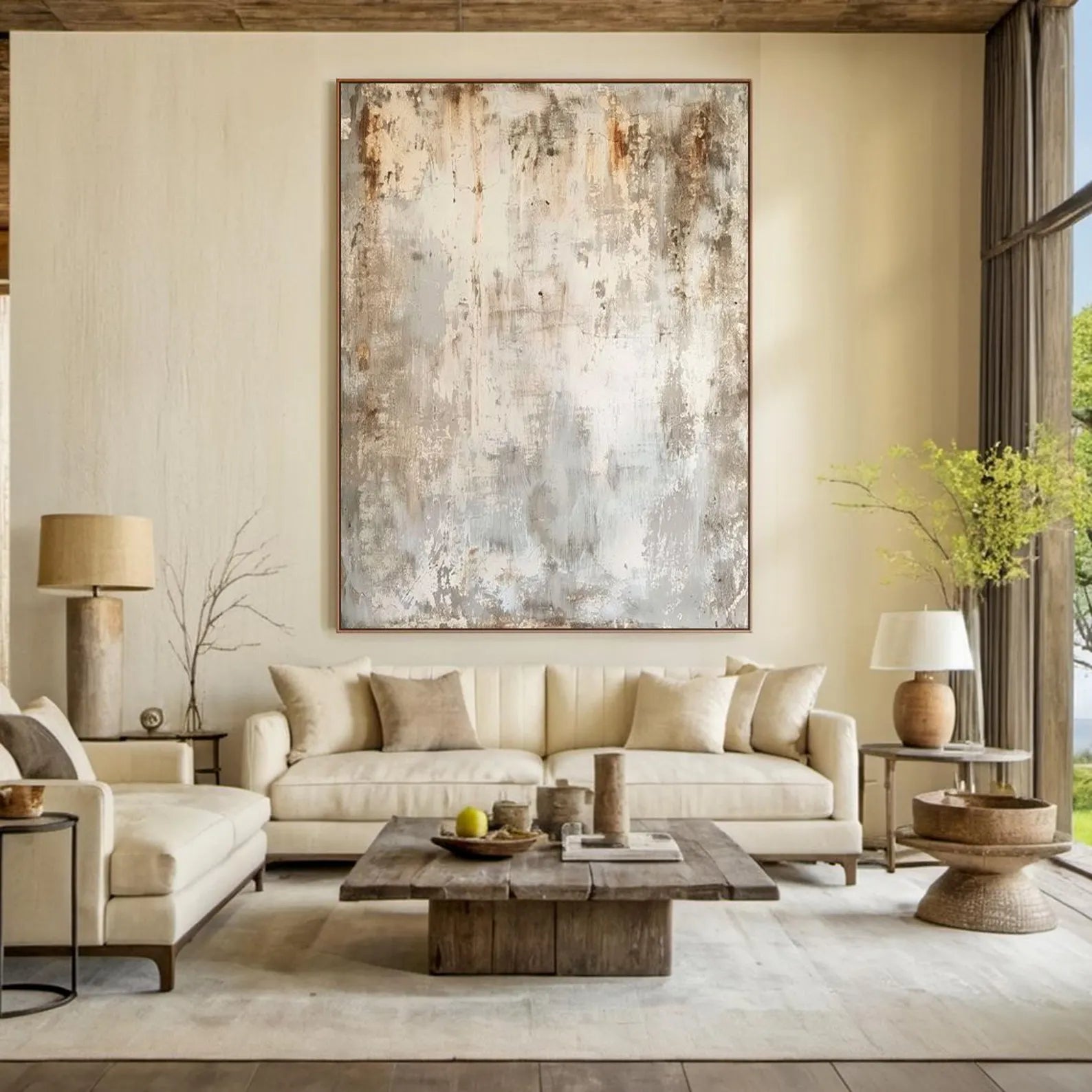 Textured Earthy Art | Subtle Grace