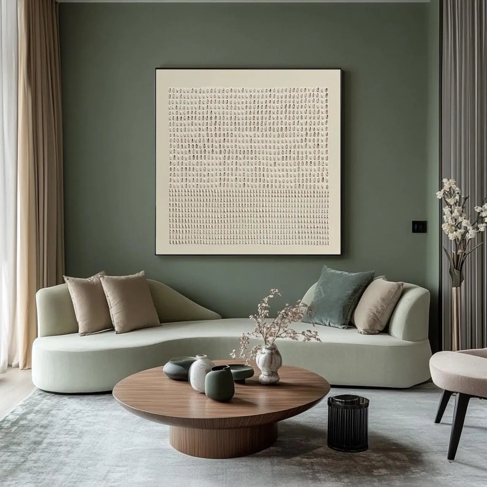 Textured Dot Art | Minimalist Calm