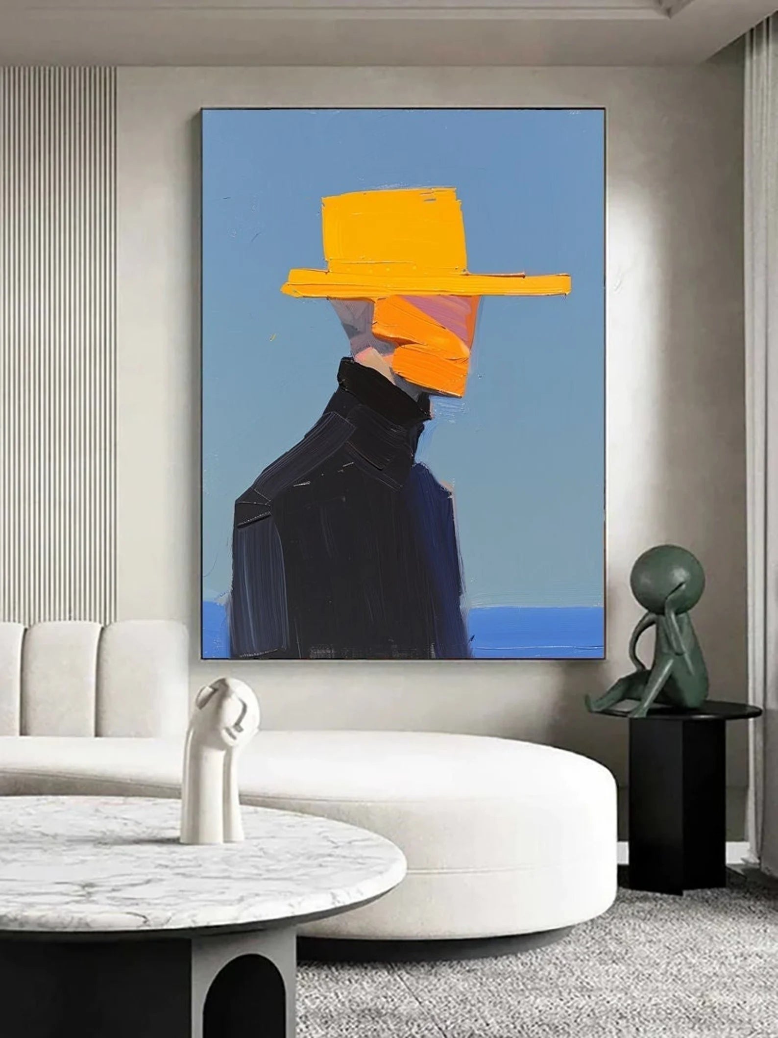 Bold Color Portrait Art | Modern Chic