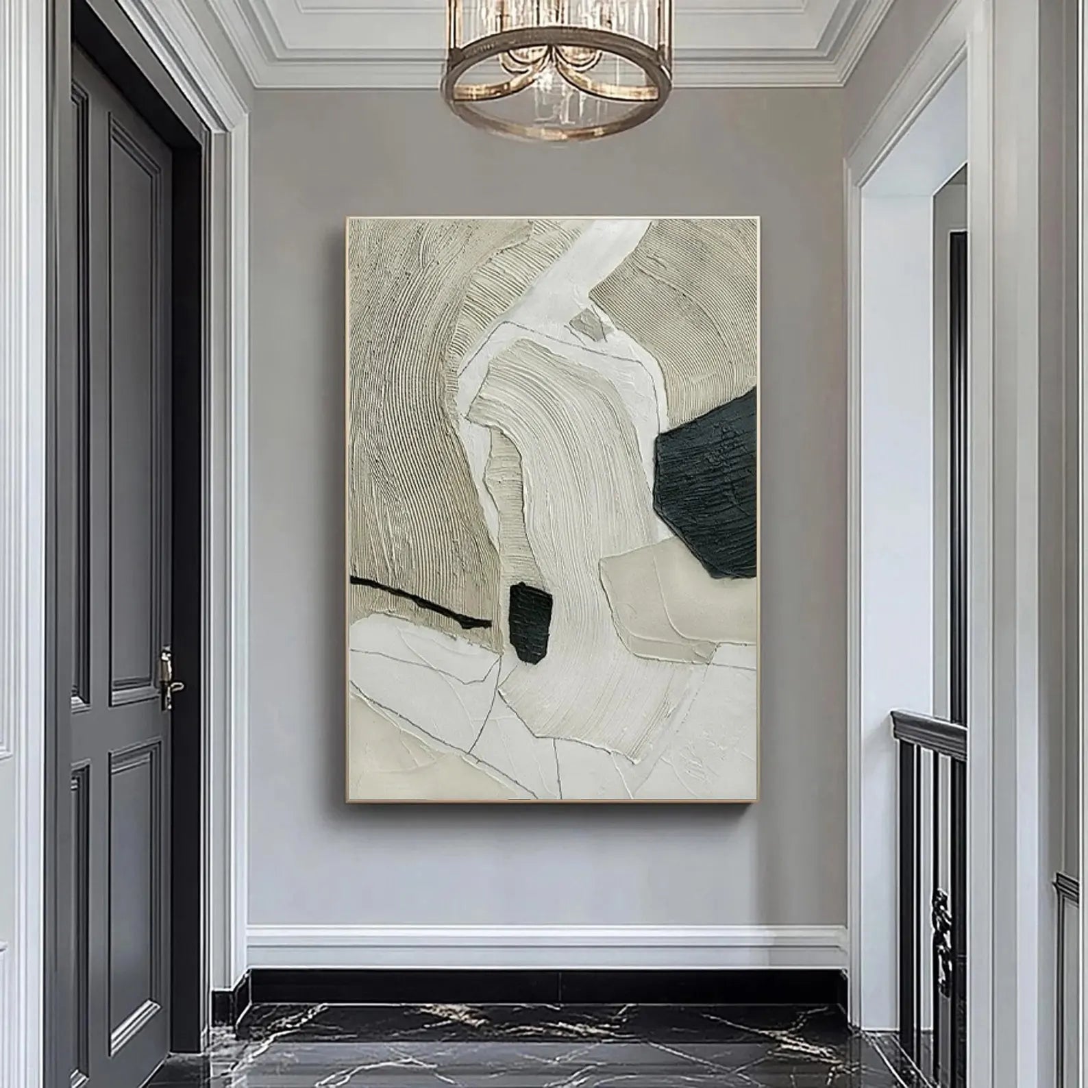 Textured Flowing Art | Subtle Modernity