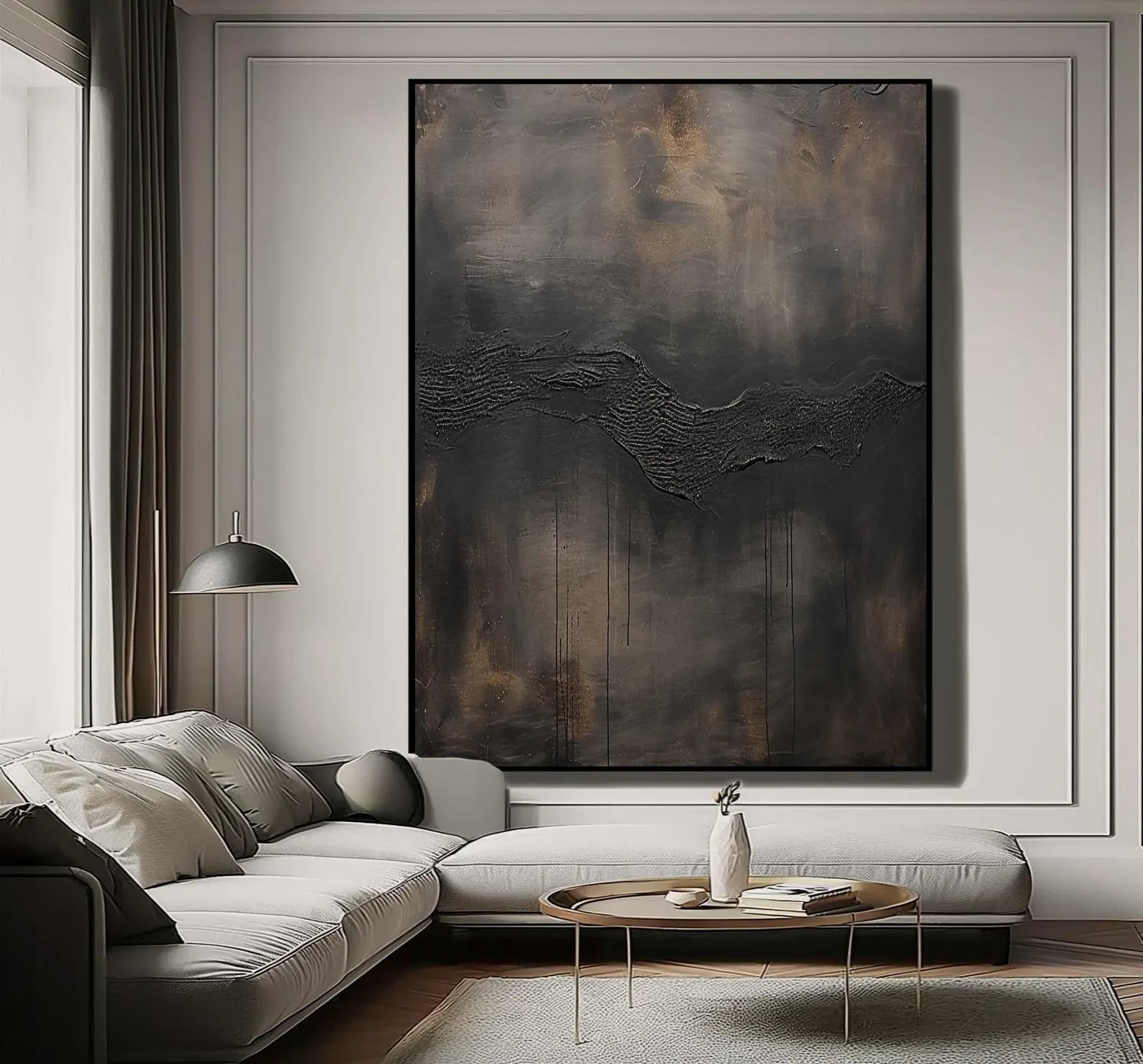 Textured Minimalist Abstract Art | Subtle Depth