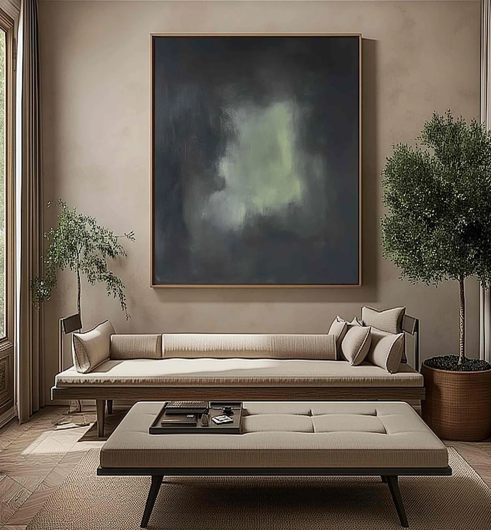 Textured Moody Abstract | Subtle Luxe