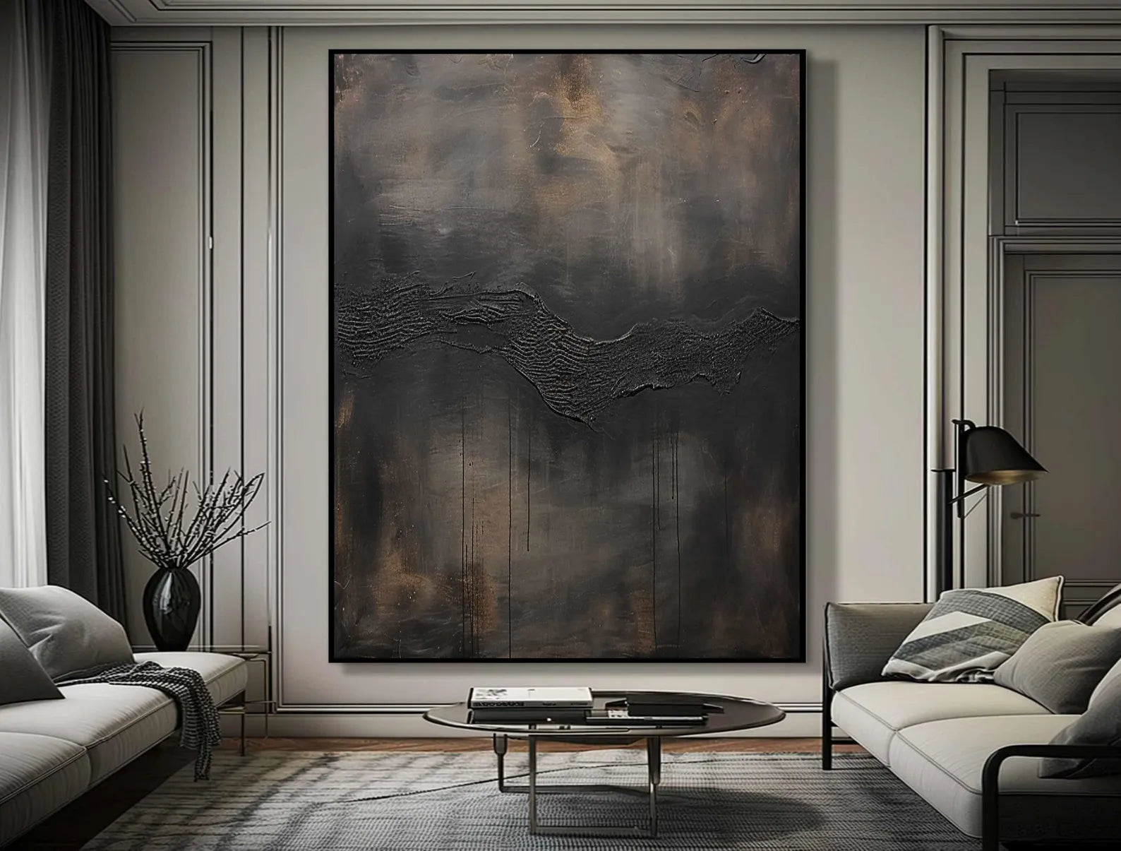 Textured Minimalist Abstract Art | Subtle Depth