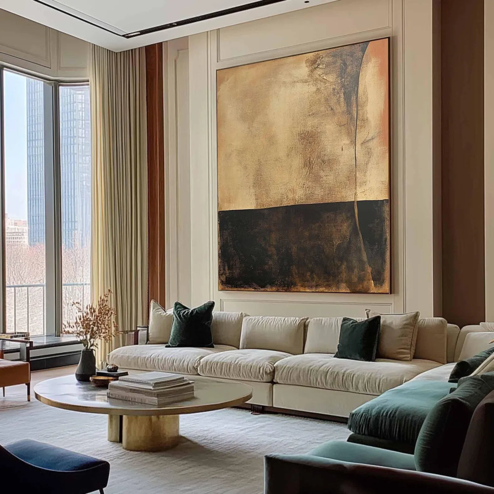 Textured Minimalist Art | Subtle Elegance