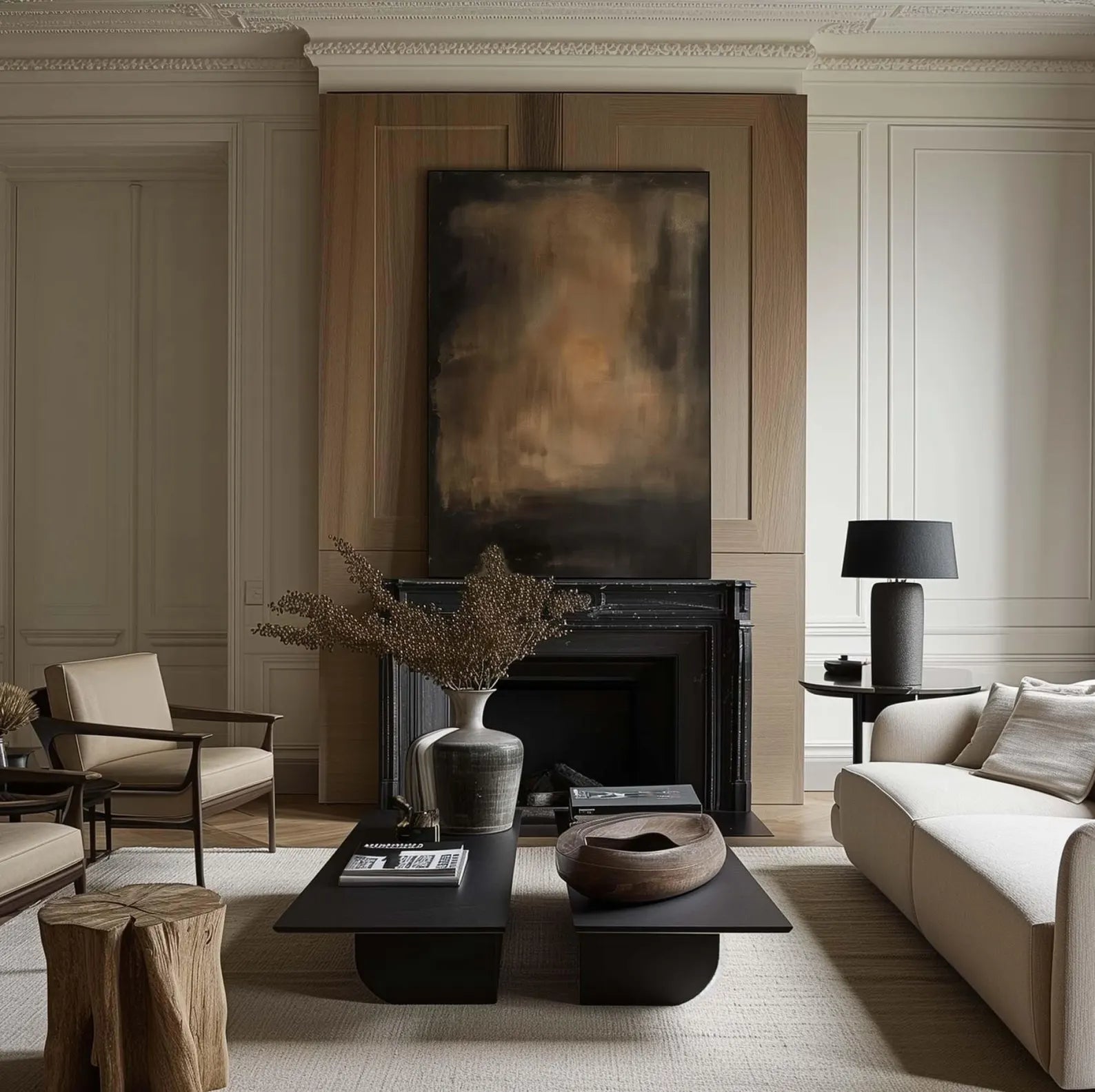 Textured Minimalist Abstract Art | Subtle Sophistication