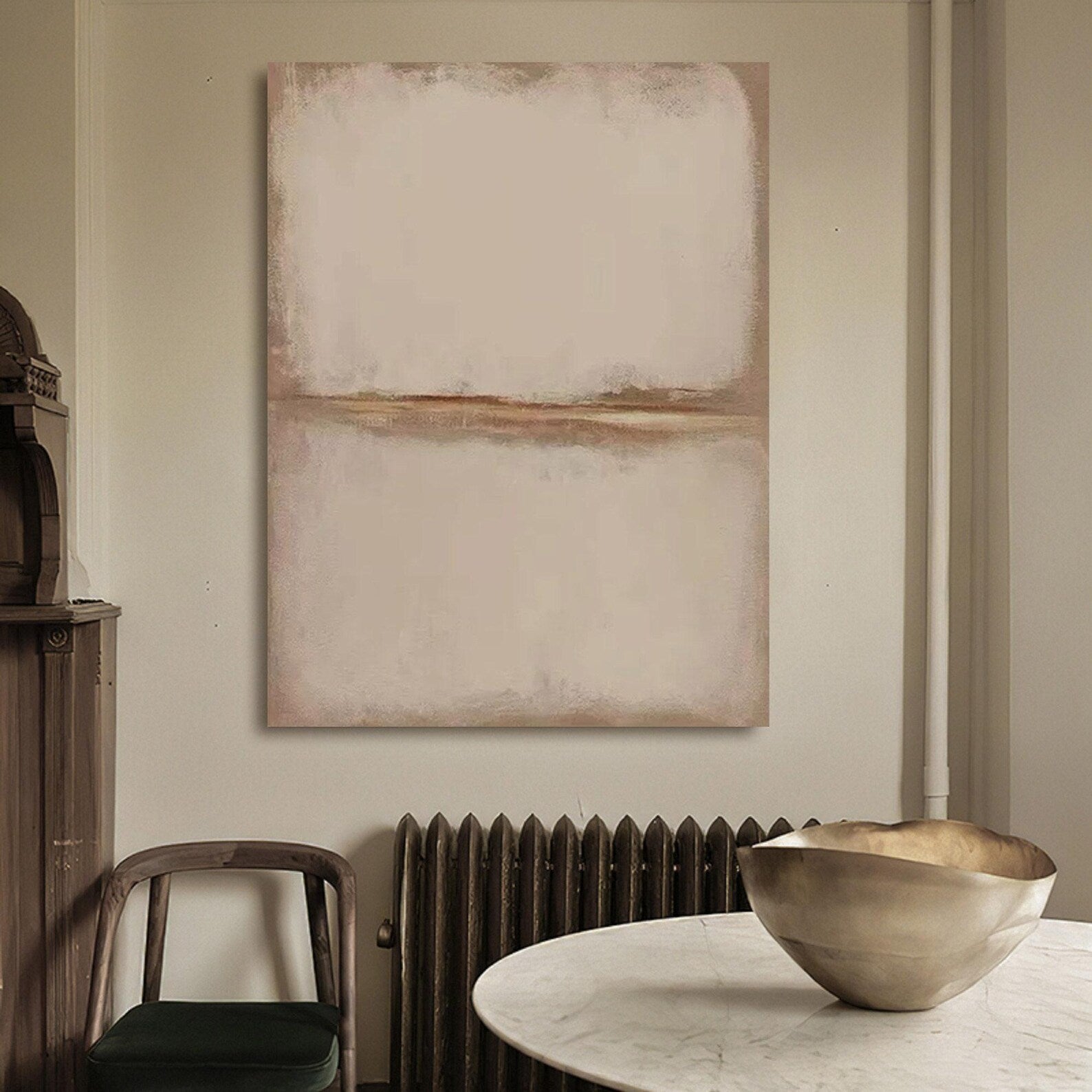 Textured Neutral Abstract | Elegant Luxe