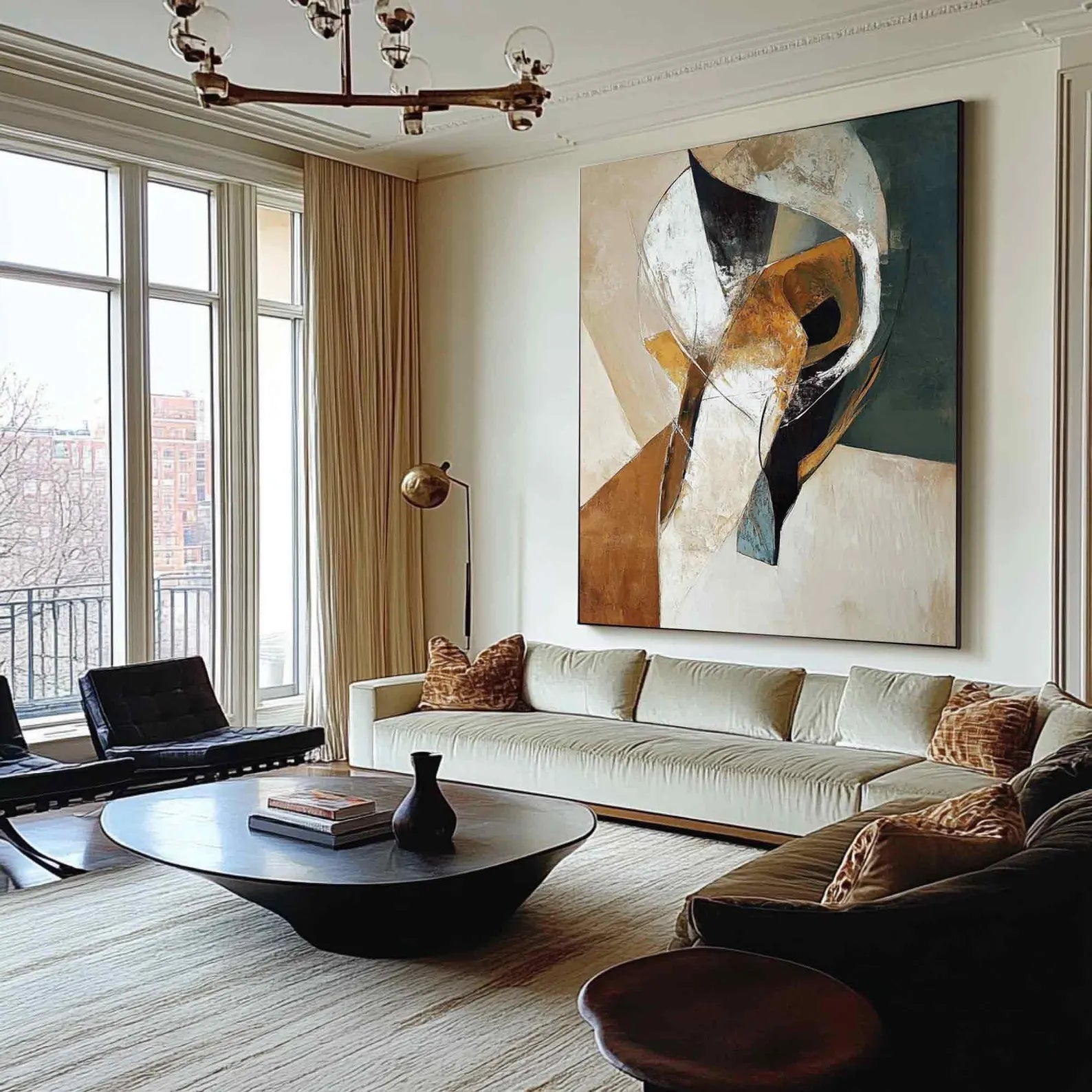 Geometric Multitone Art | Artistic Dynamism