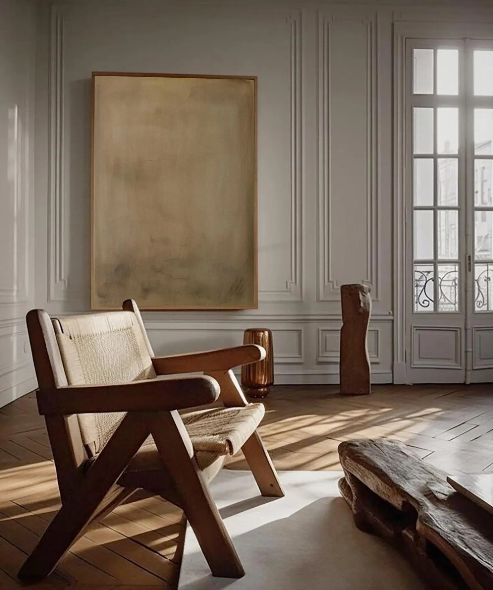 Minimalist Neutral Art | Subtle Sophistication