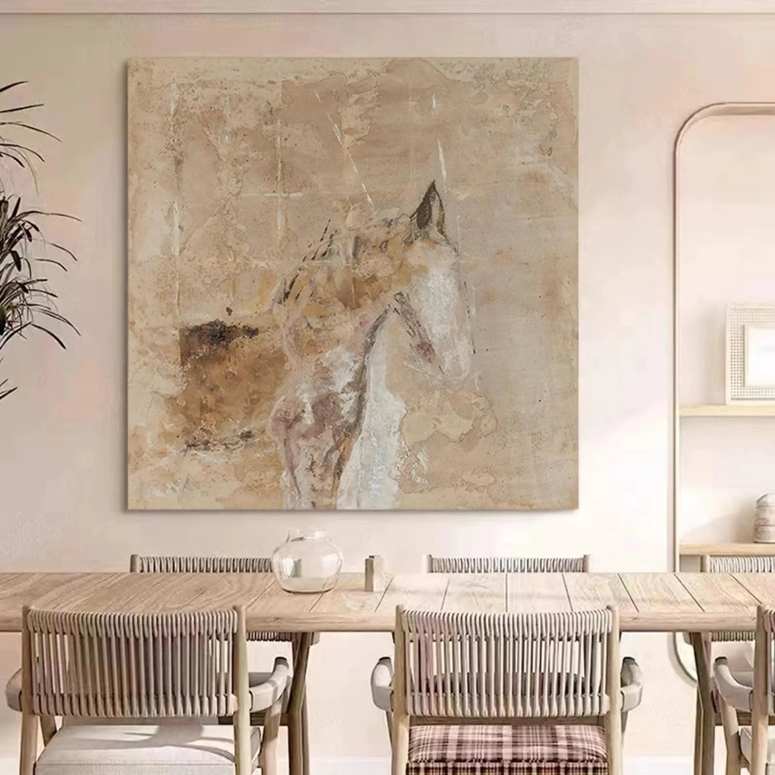 Textured Neutral Art | Organic Tranquility