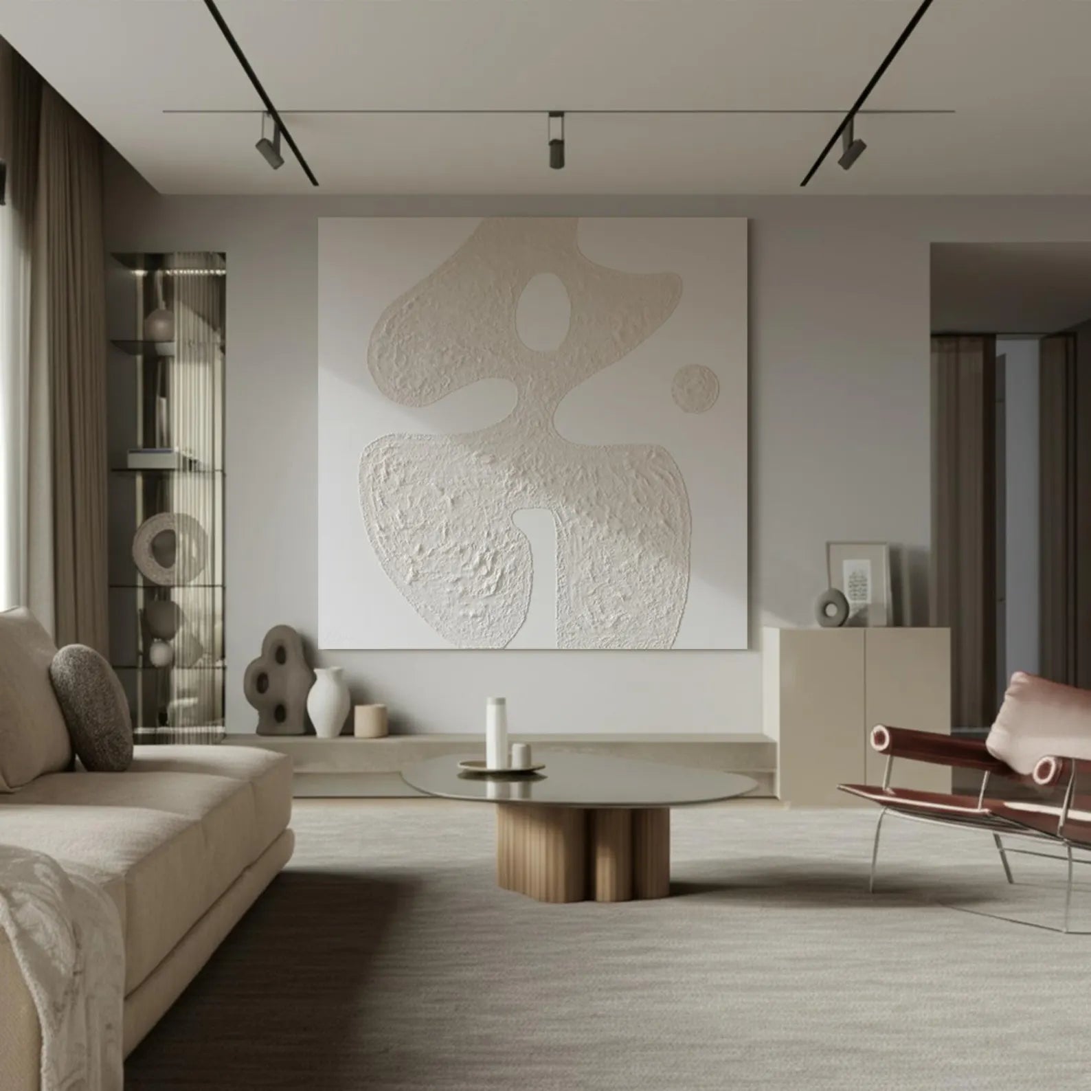 Textured Organic Art | Understated Elegance