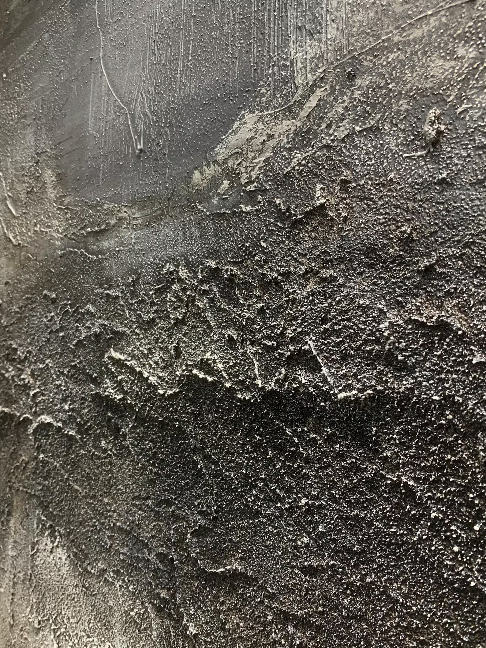 Textured Monochromatic Art | Bold Sophistication