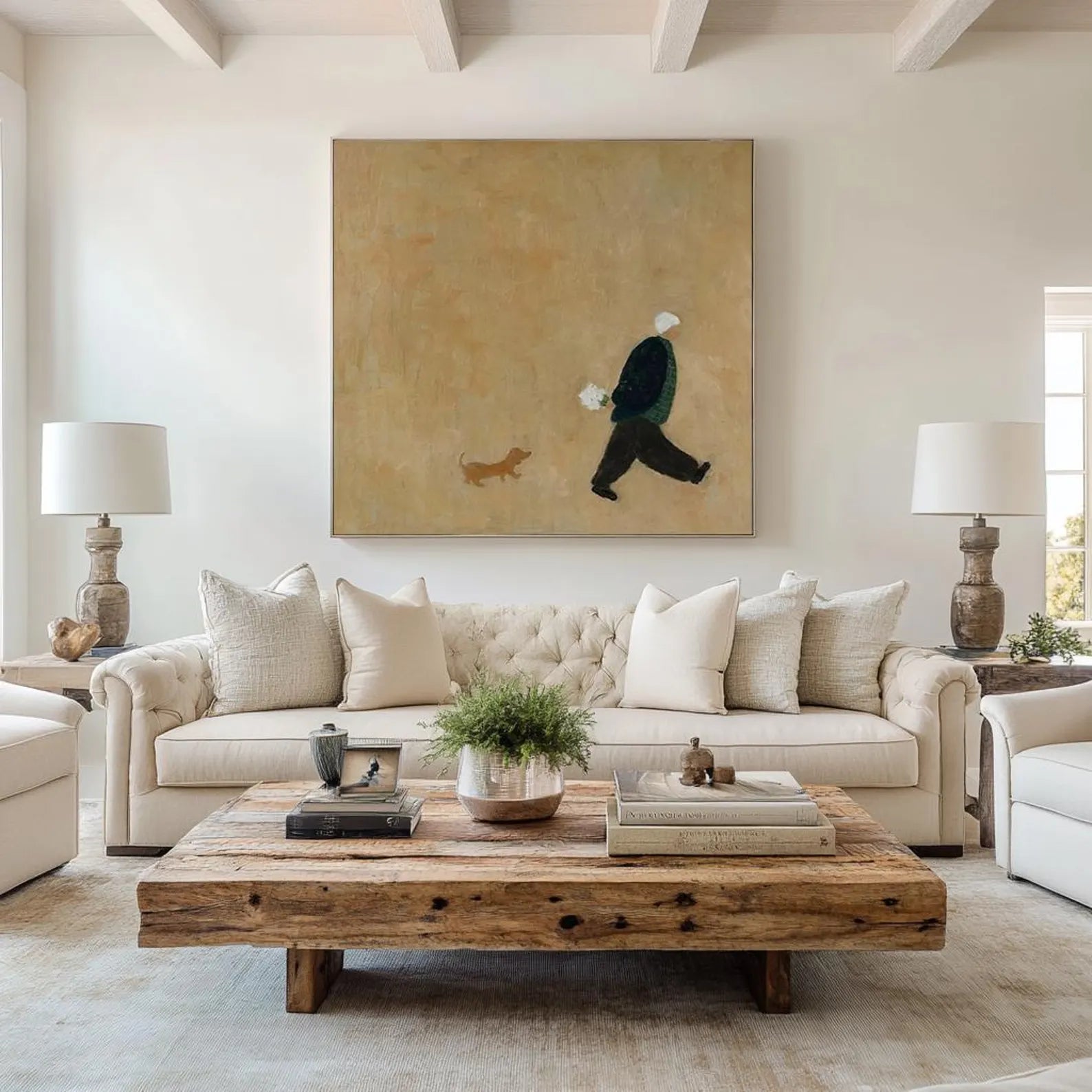 Abstract Figurative Art | Cozy Charm