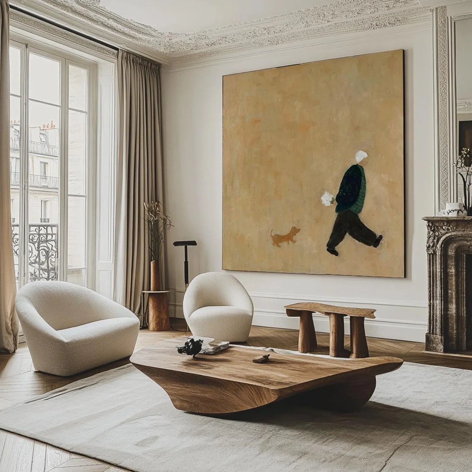 Abstract Figurative Art | Cozy Charm
