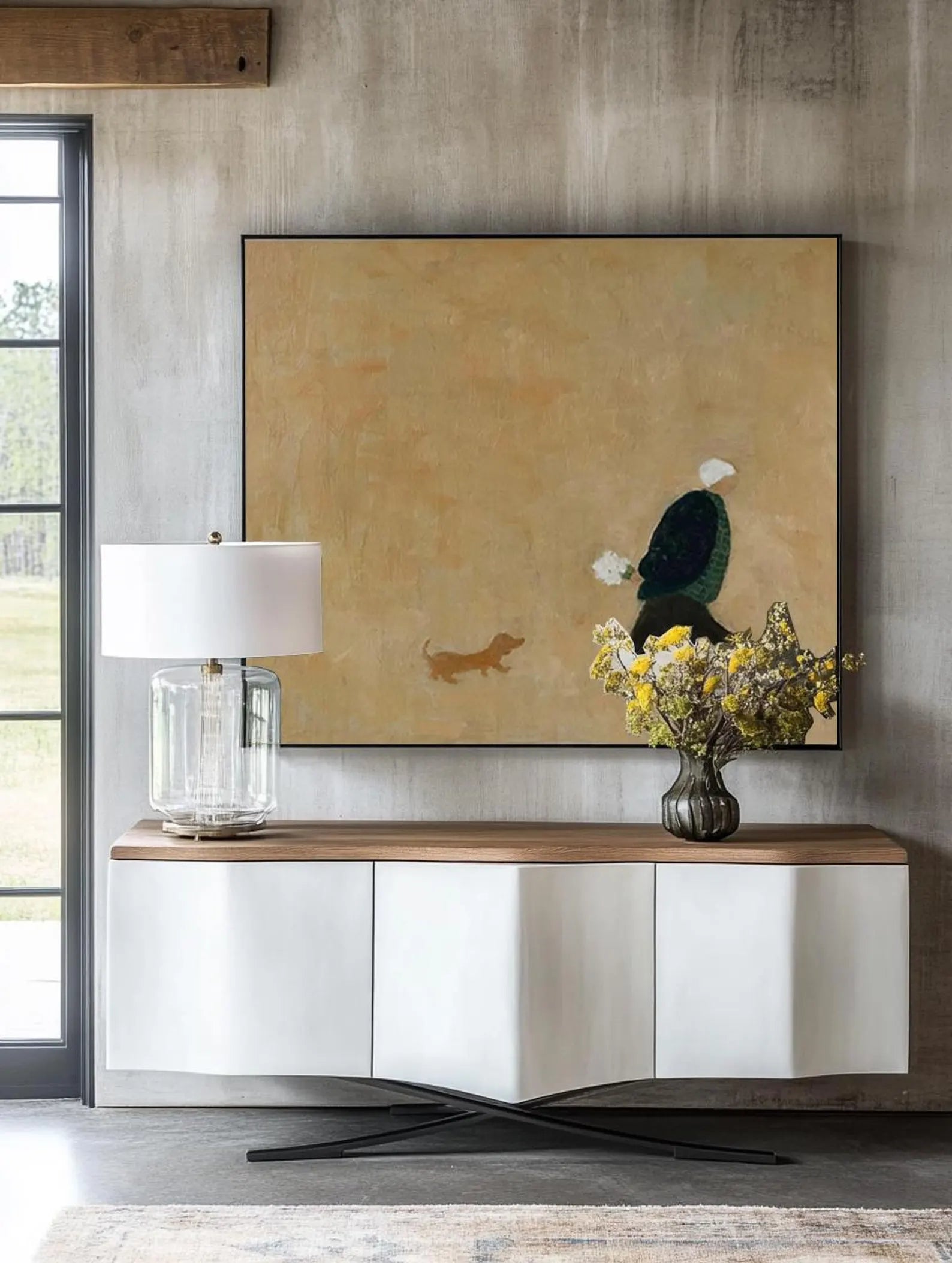 Abstract Figurative Art | Cozy Charm