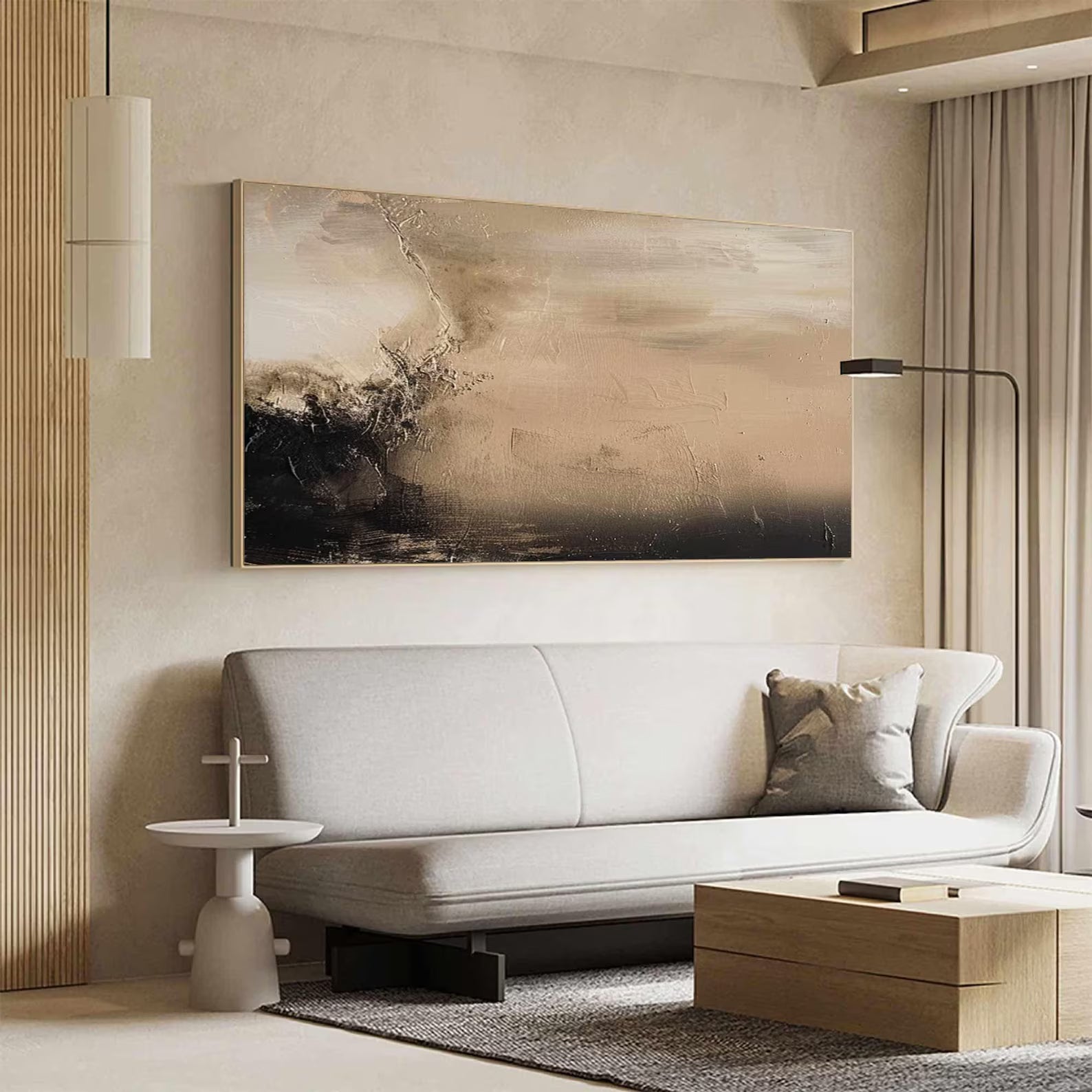 Textured Landscape Abstract | Elegant Luxe