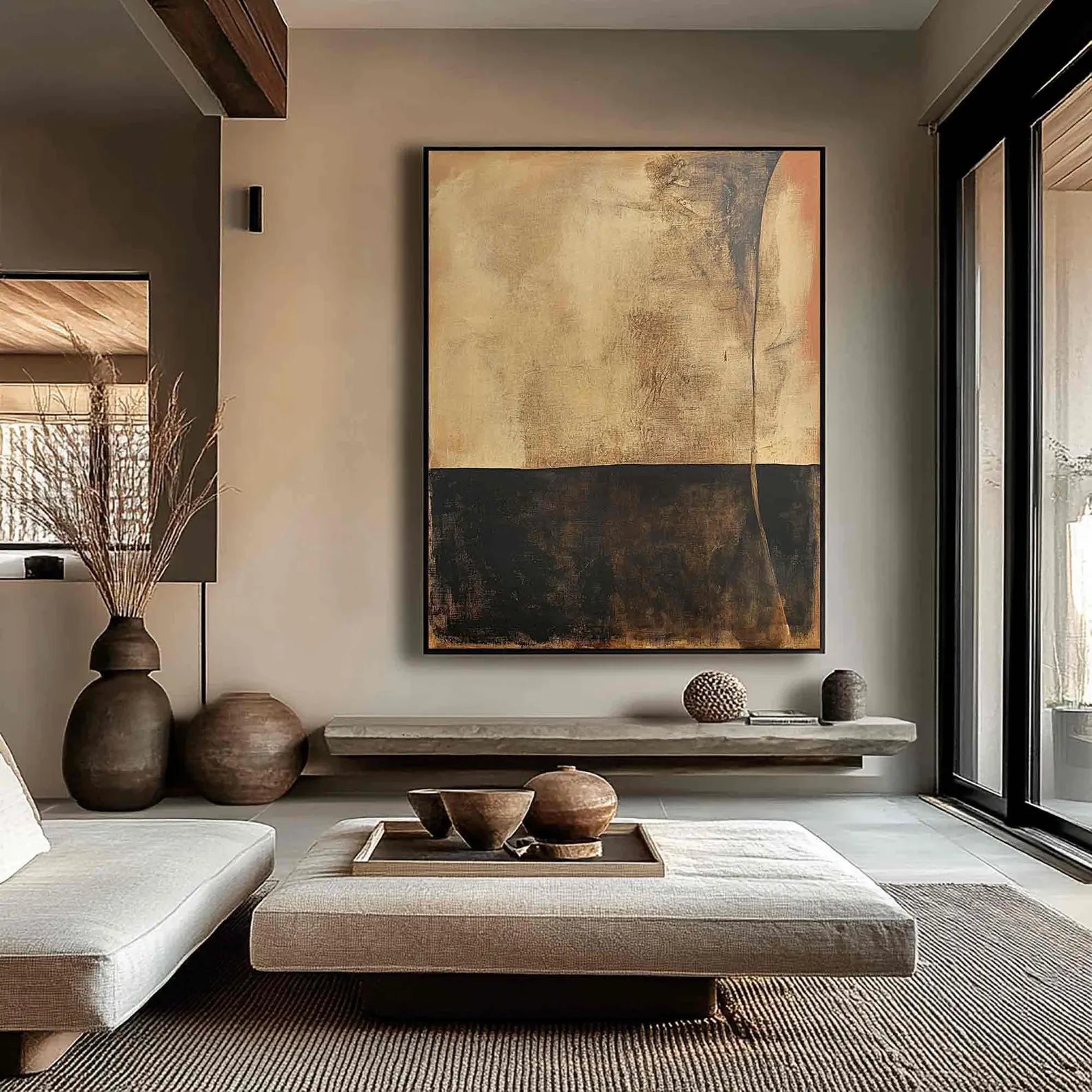Textured Minimalist Art | Subtle Elegance