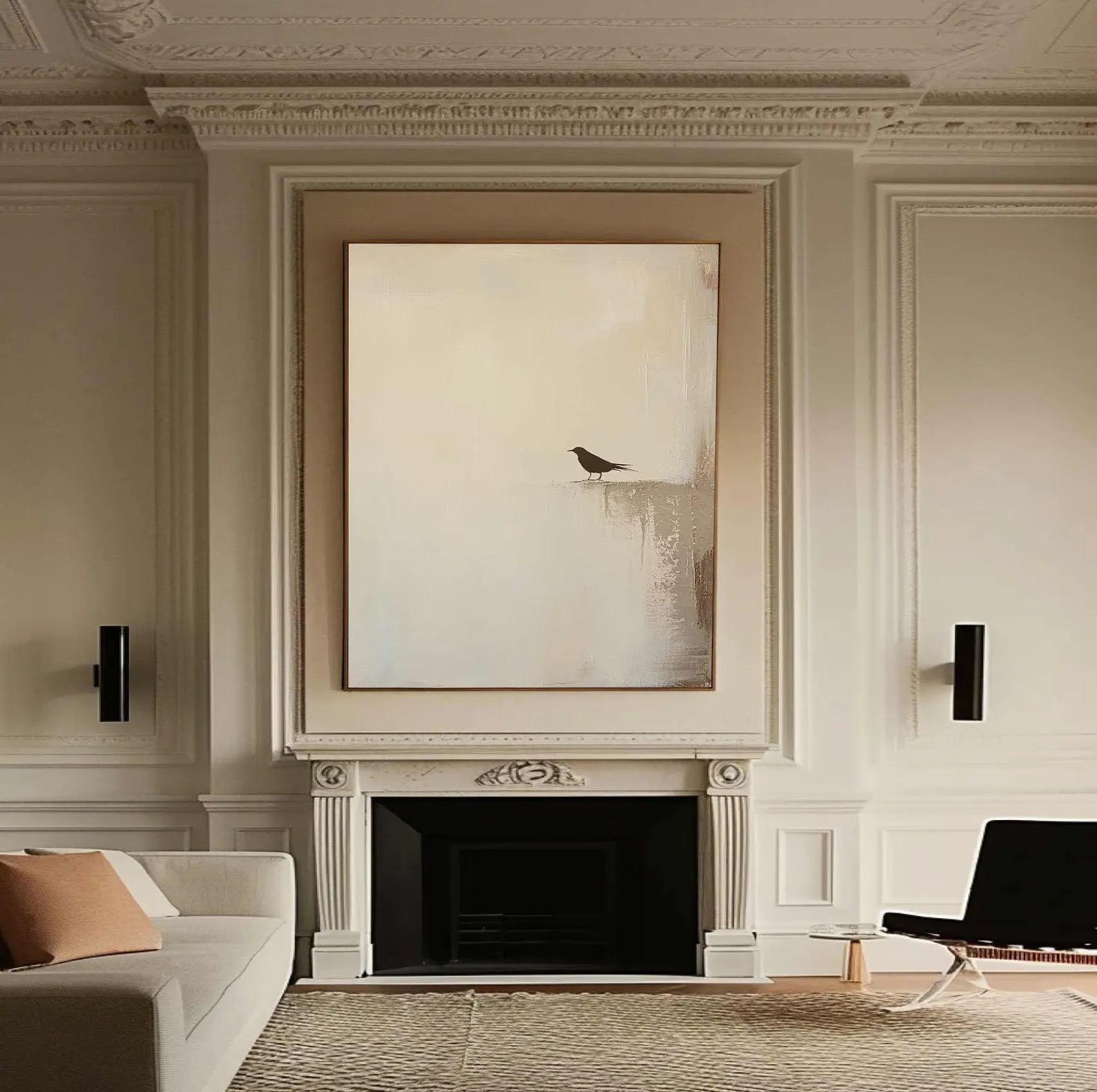 Textured Minimalist Abstract | Serene Luxe