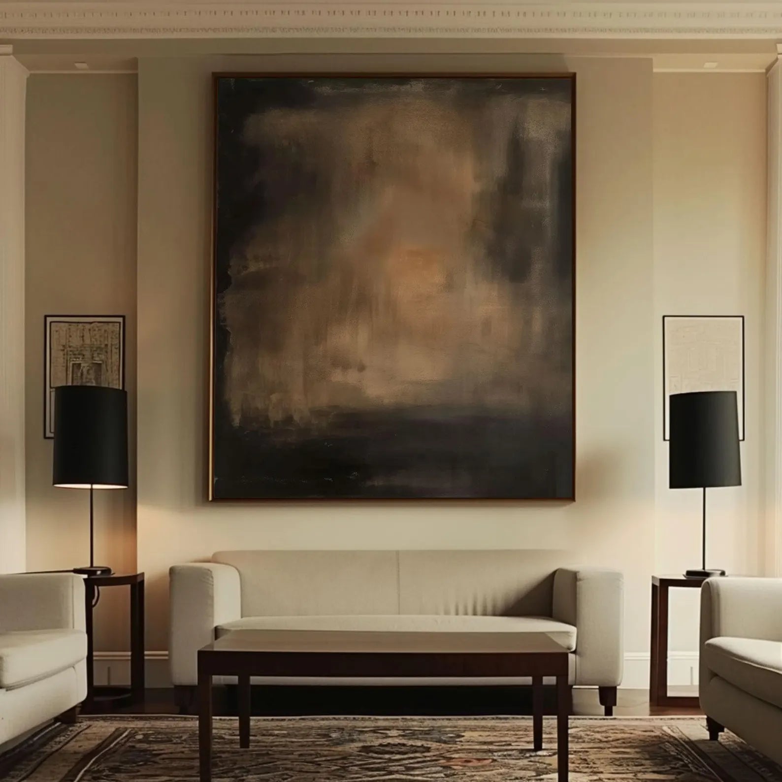 Textured Minimalist Abstract Art | Subtle Sophistication