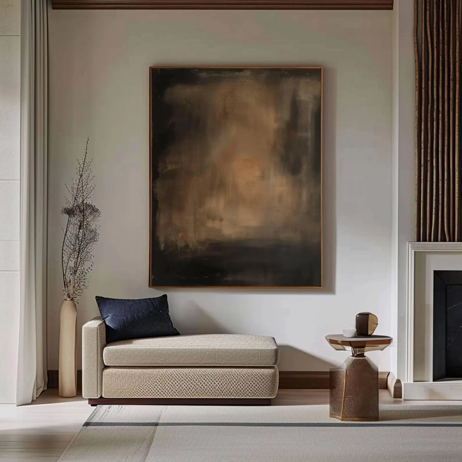 Textured Minimalist Abstract Art | Subtle Sophistication