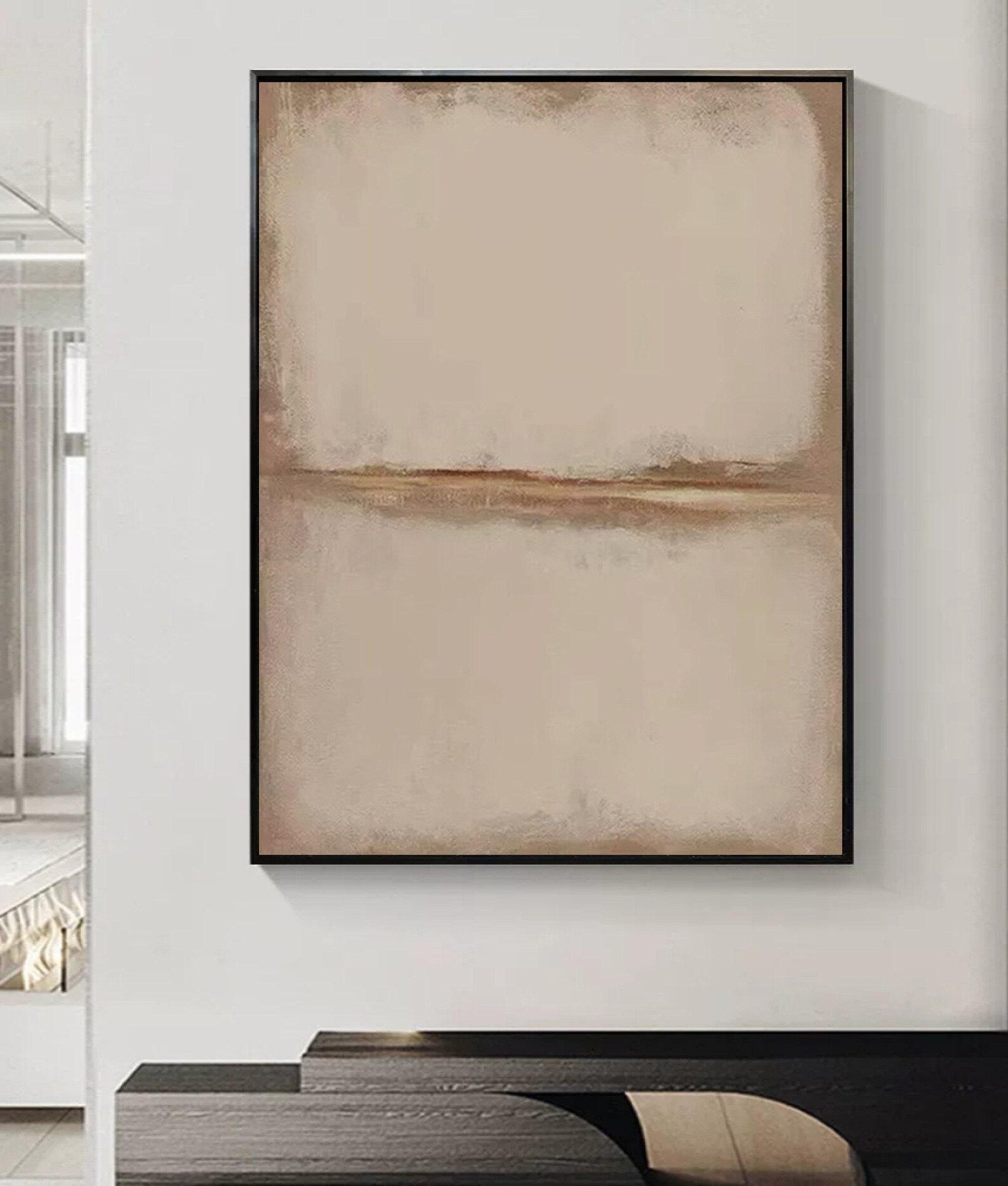 Textured Neutral Abstract | Elegant Luxe