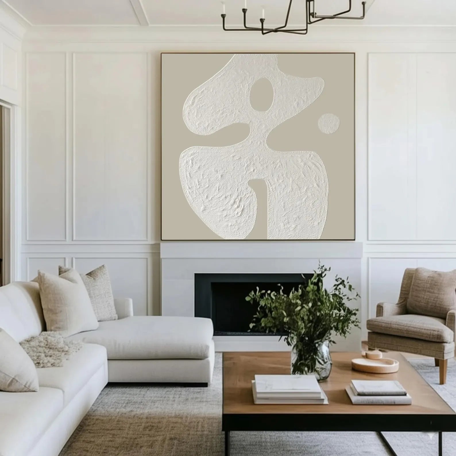 Textured Organic Art | Understated Elegance