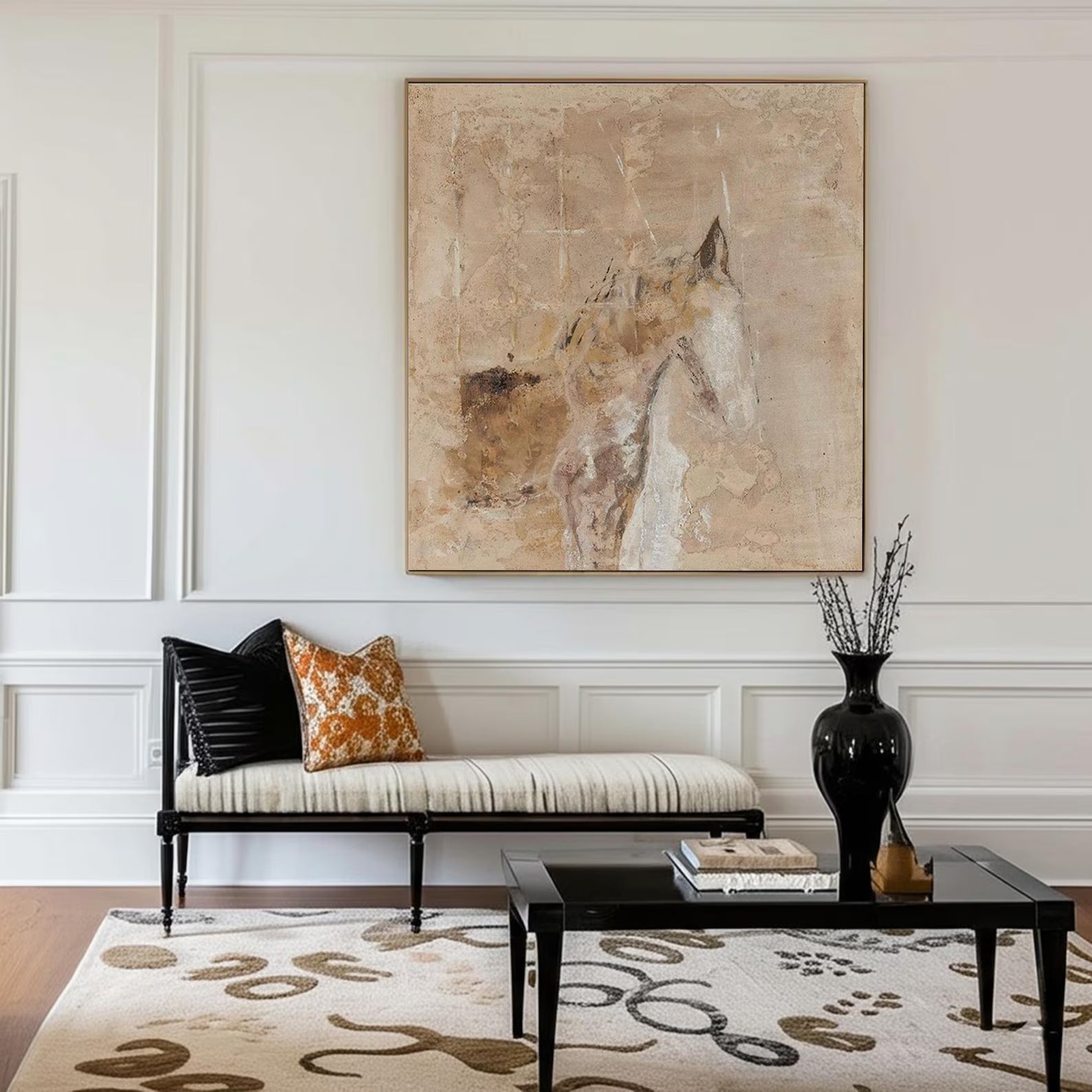 Textured Neutral Art | Organic Tranquility