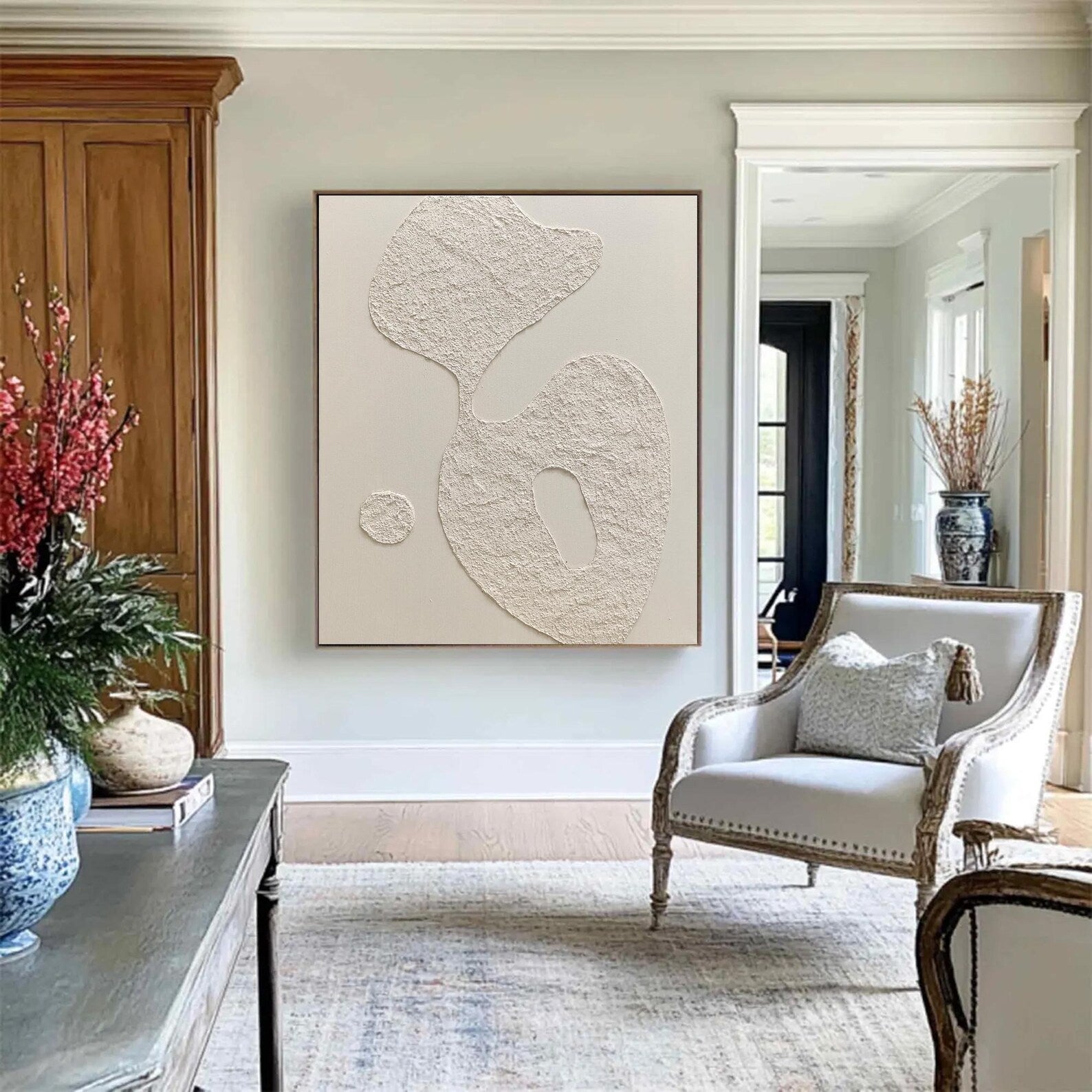 Textured Organic Art | Serene Charm