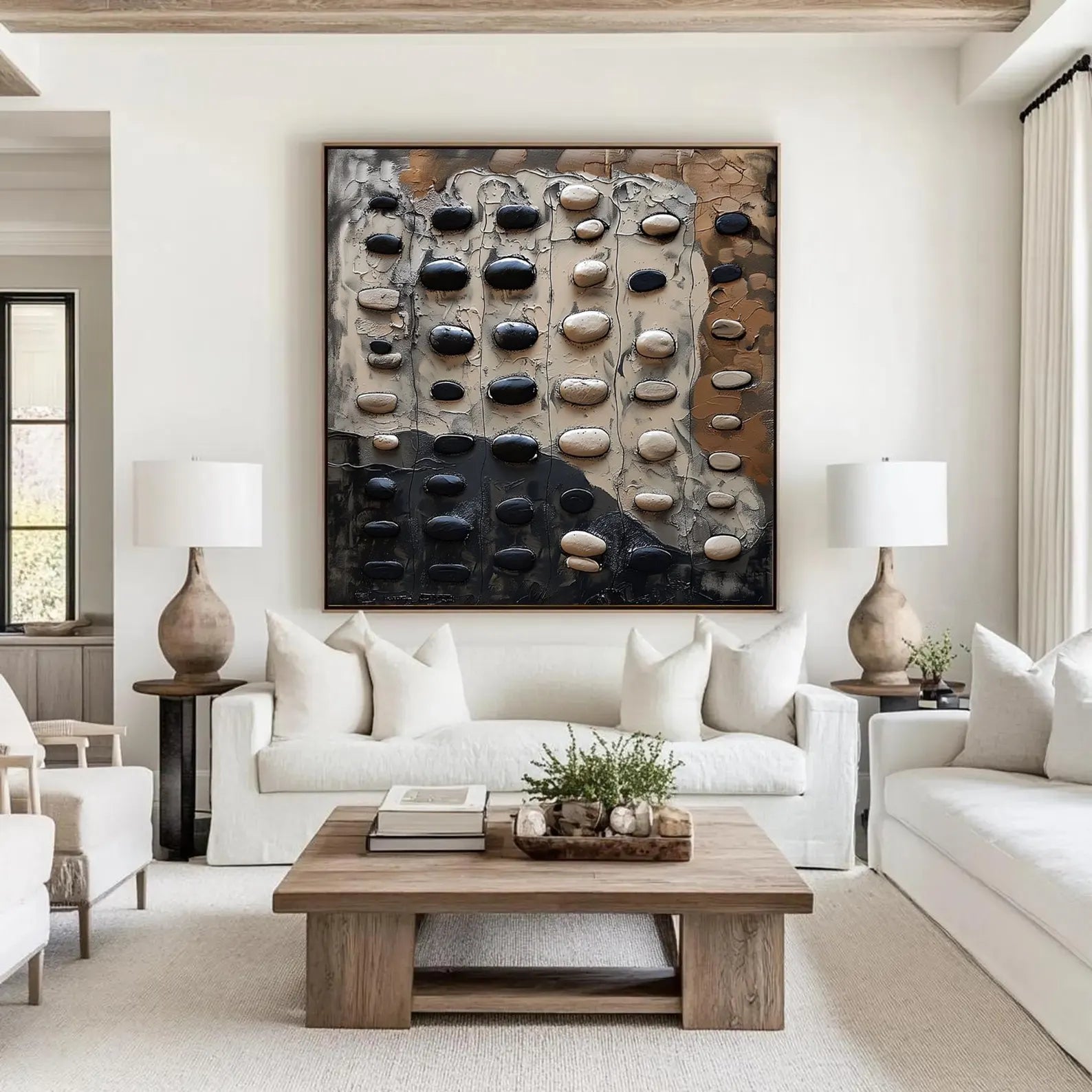 Textured Pebble Art | Elegant Earthiness