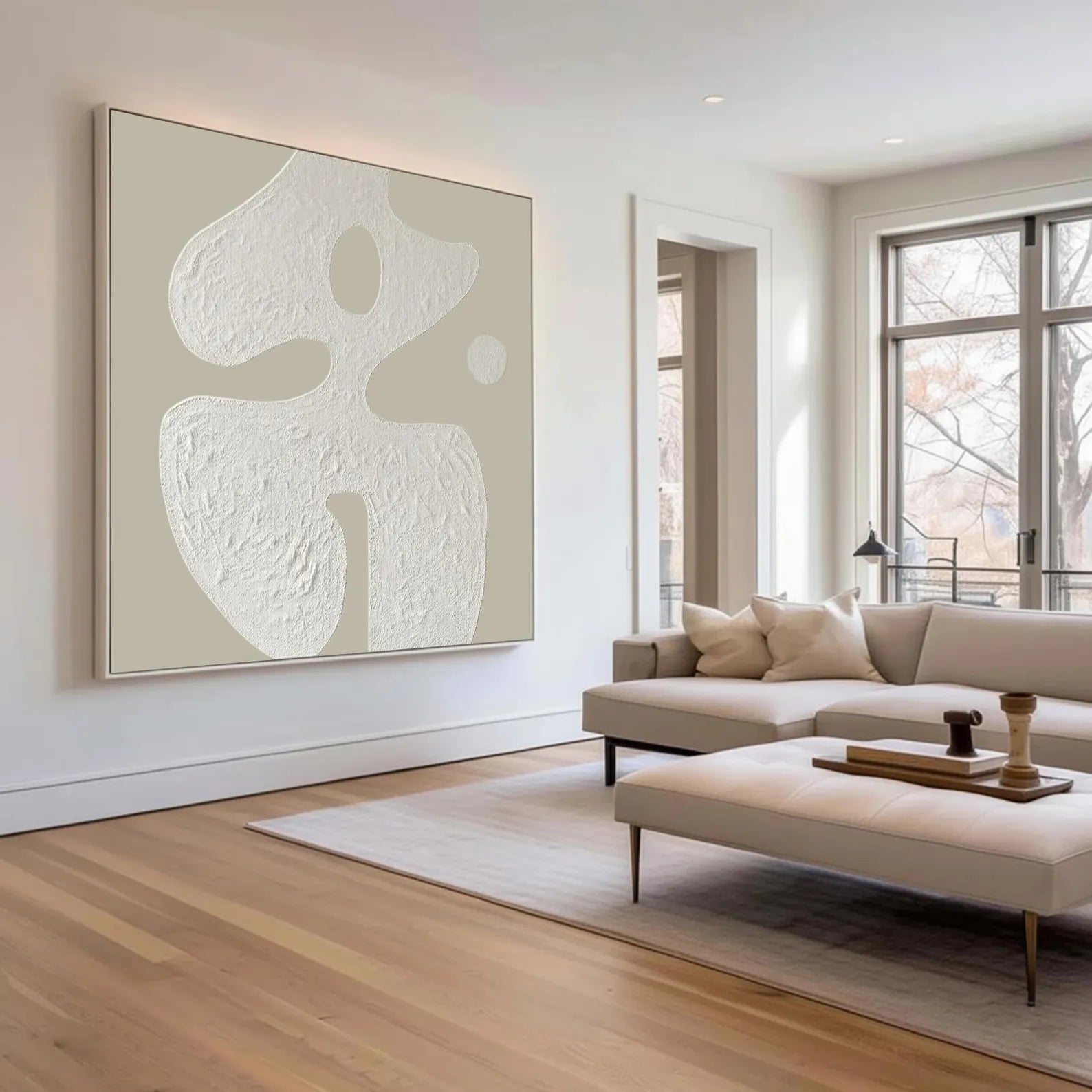 Textured Organic Art | Understated Elegance