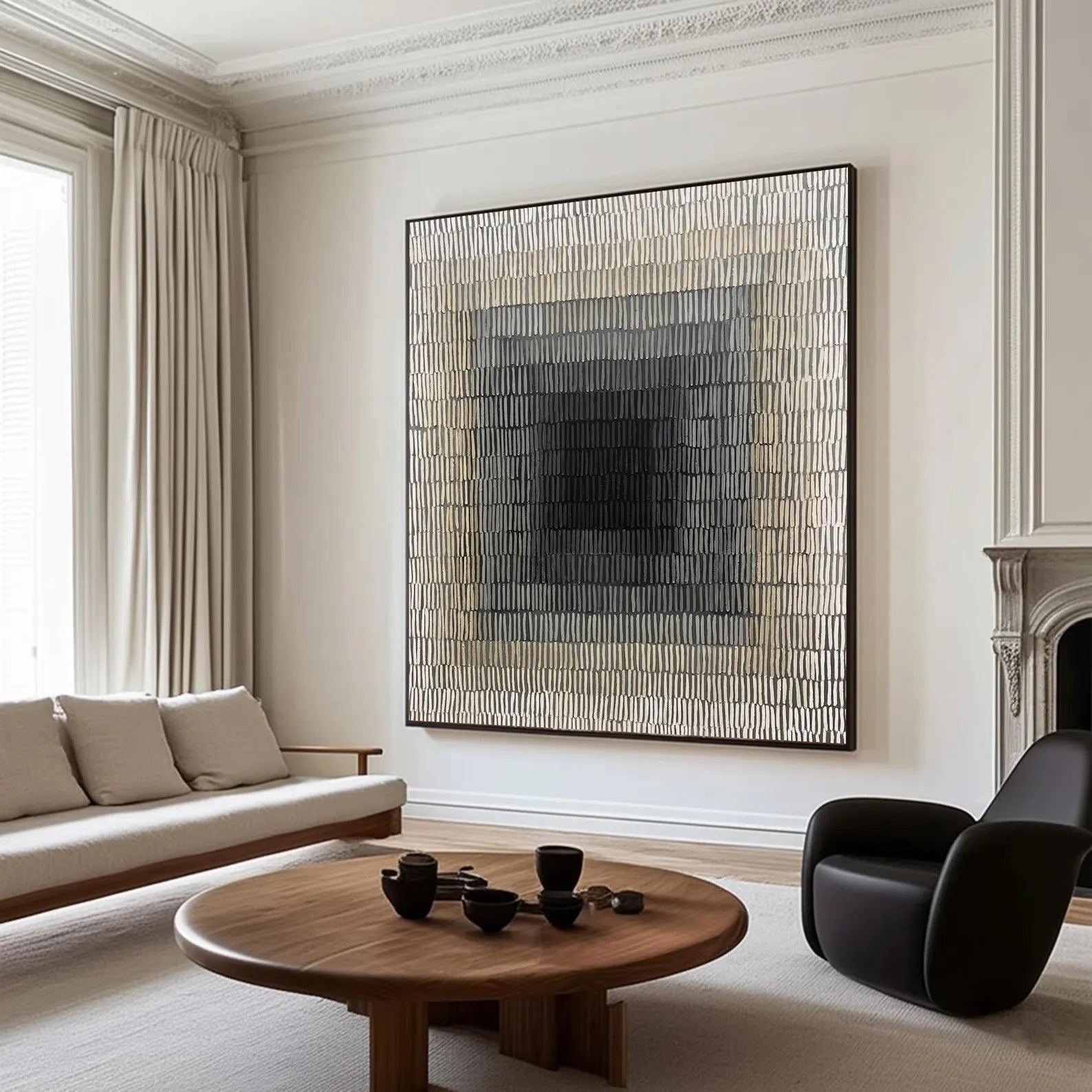 Textured Tonal Art | Polished Tranquility