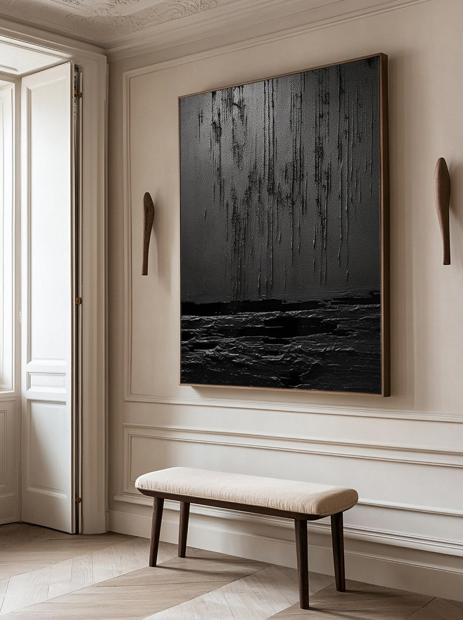 Textured Dark Majesty | Black Flow