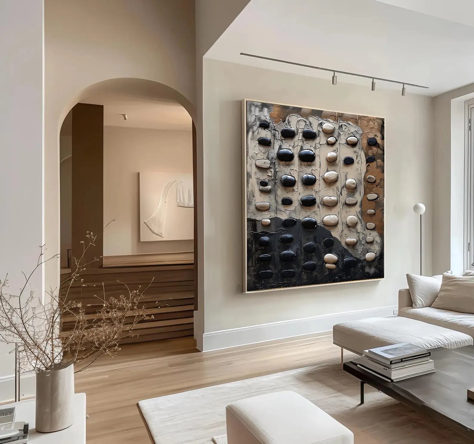 Textured Pebble Art | Elegant Earthiness