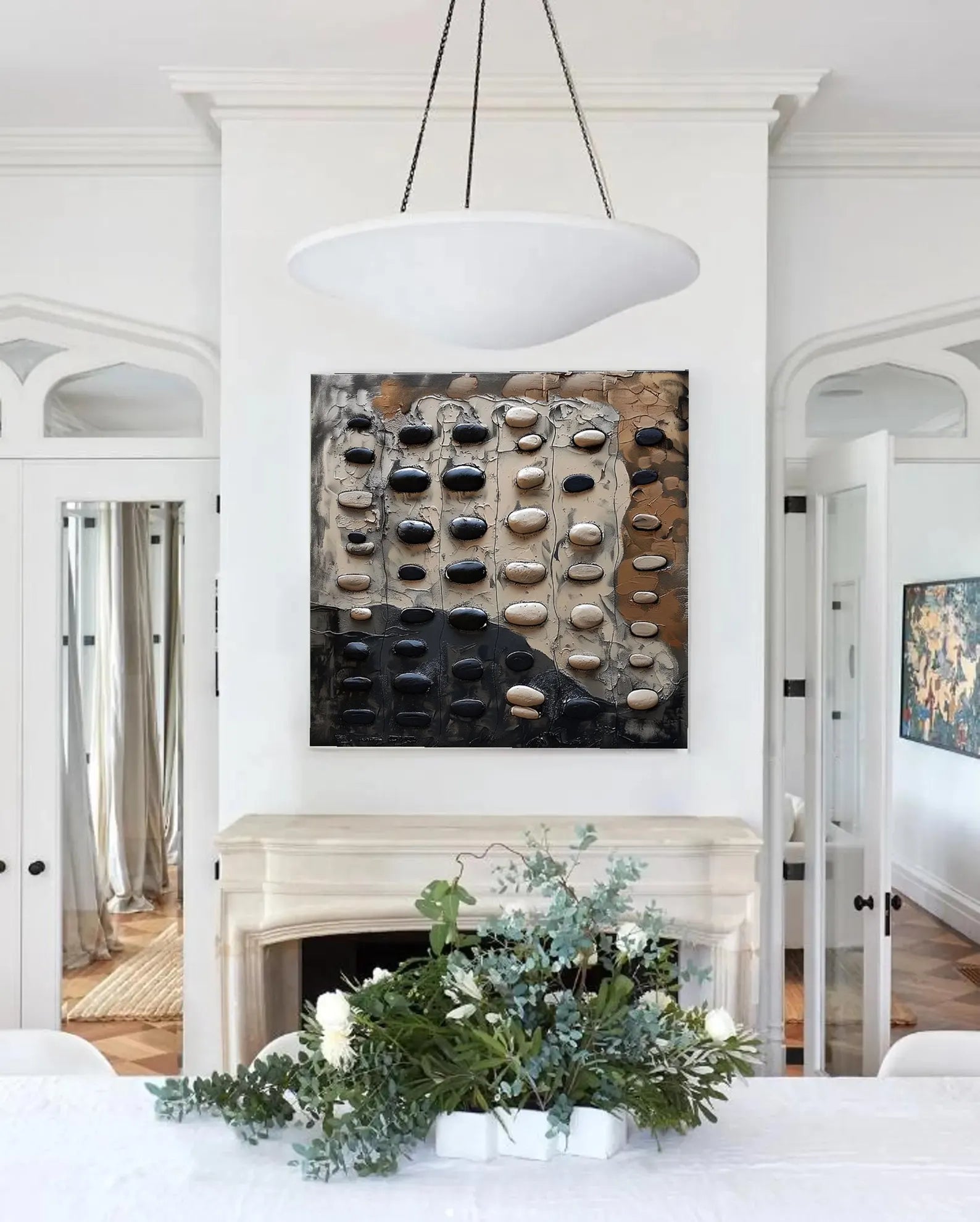 Textured Pebble Art | Elegant Earthiness