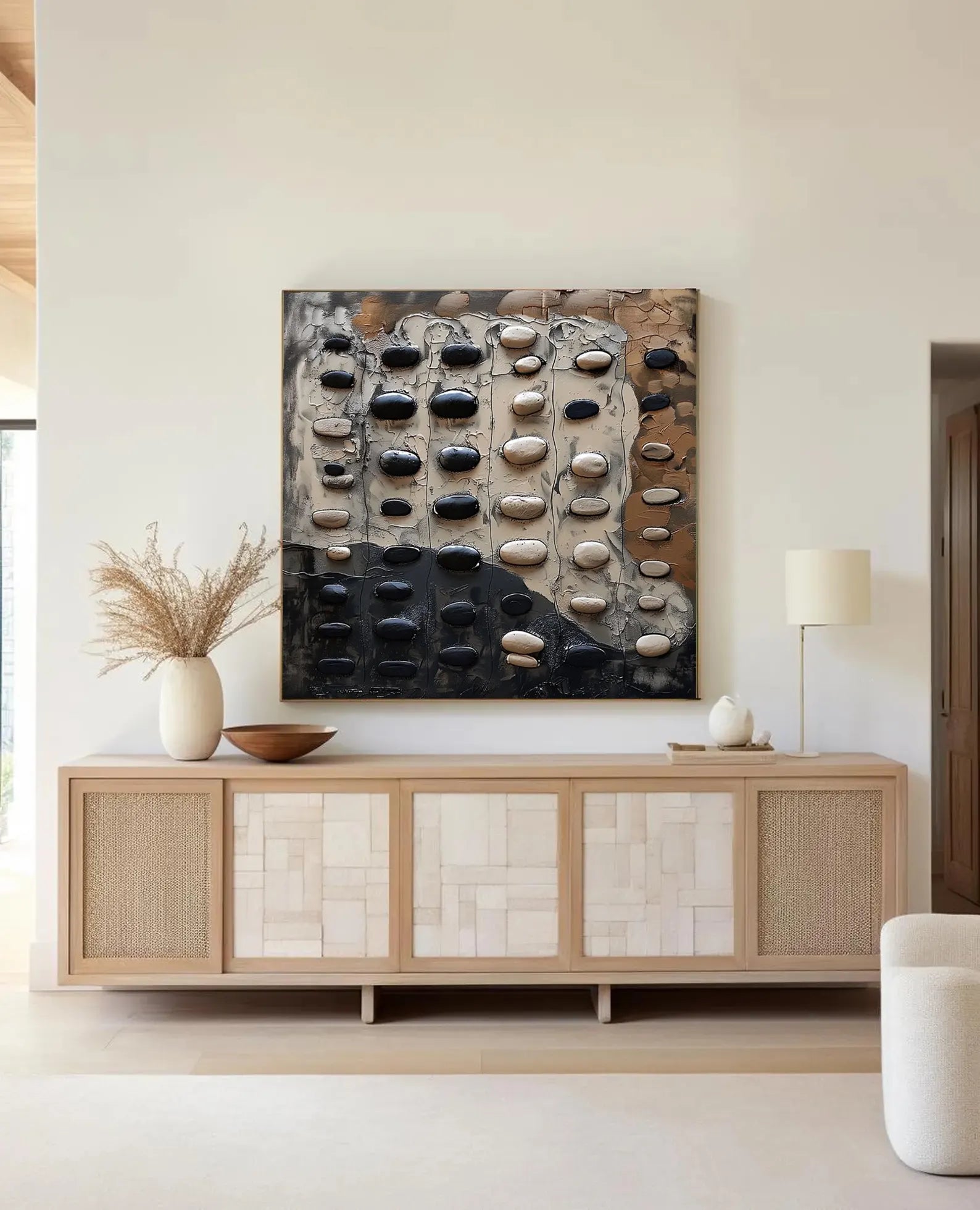 Textured Pebble Art | Elegant Earthiness