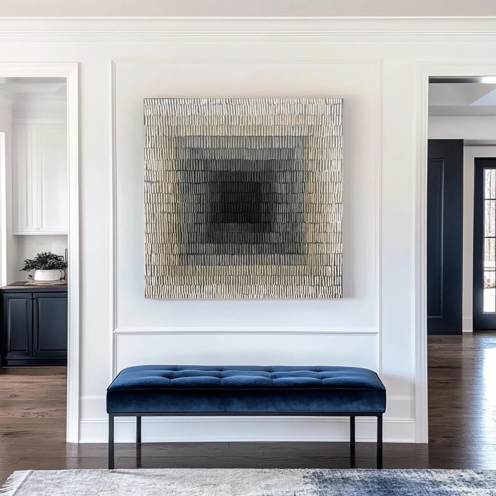 Textured Tonal Art | Polished Tranquility