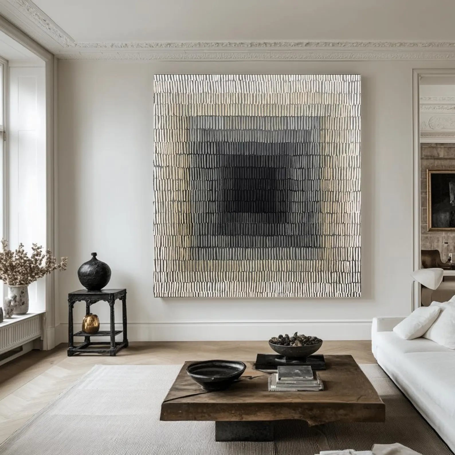 Textured Tonal Art | Polished Tranquility