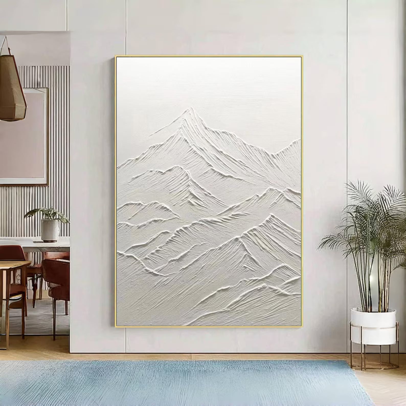 Textured Mountain Grandeur | Grey Peak