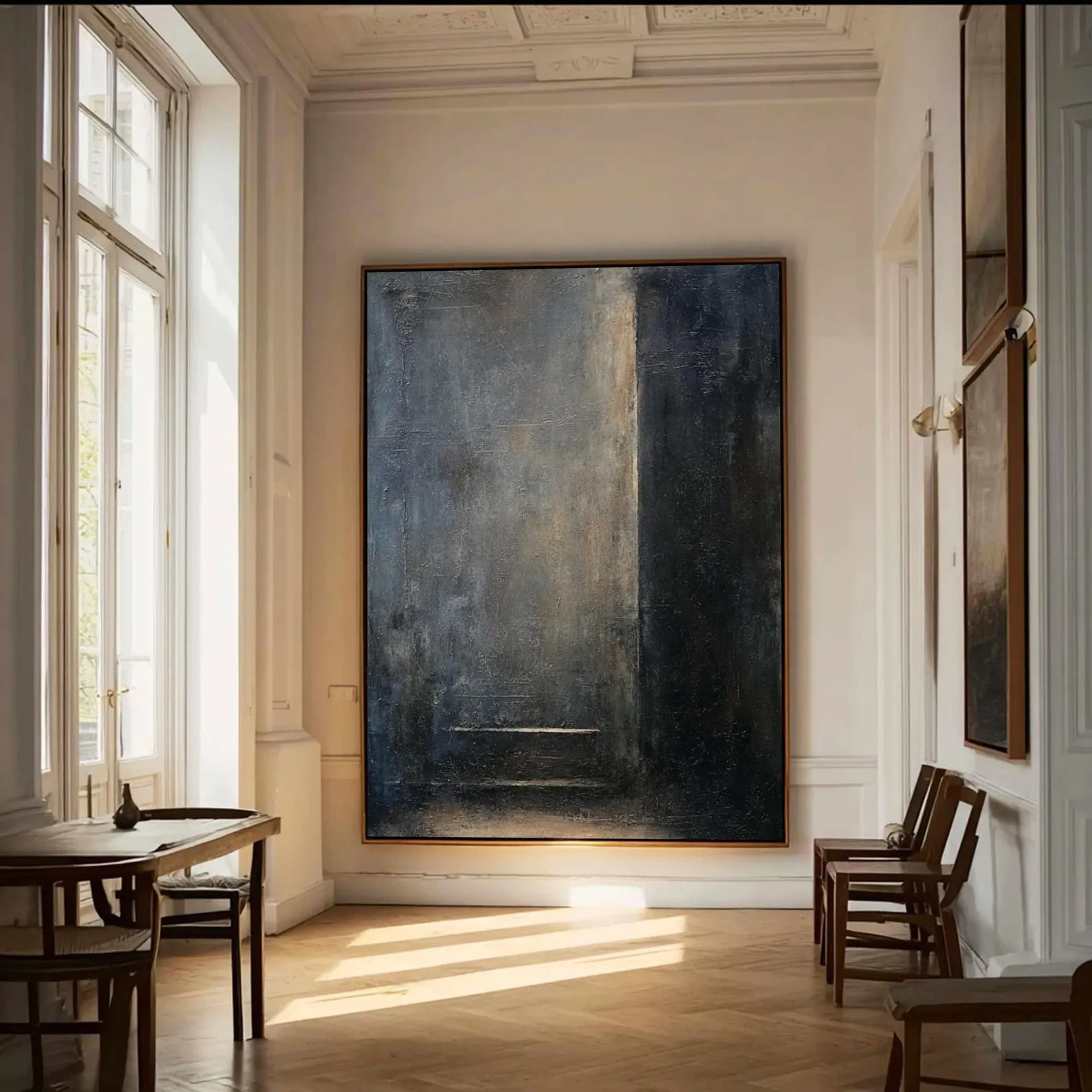 Textured Abstract Art | Moody Elegance