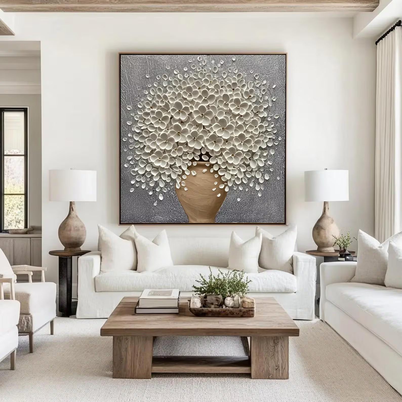 Textured Floral Opulence | Polished Elegance