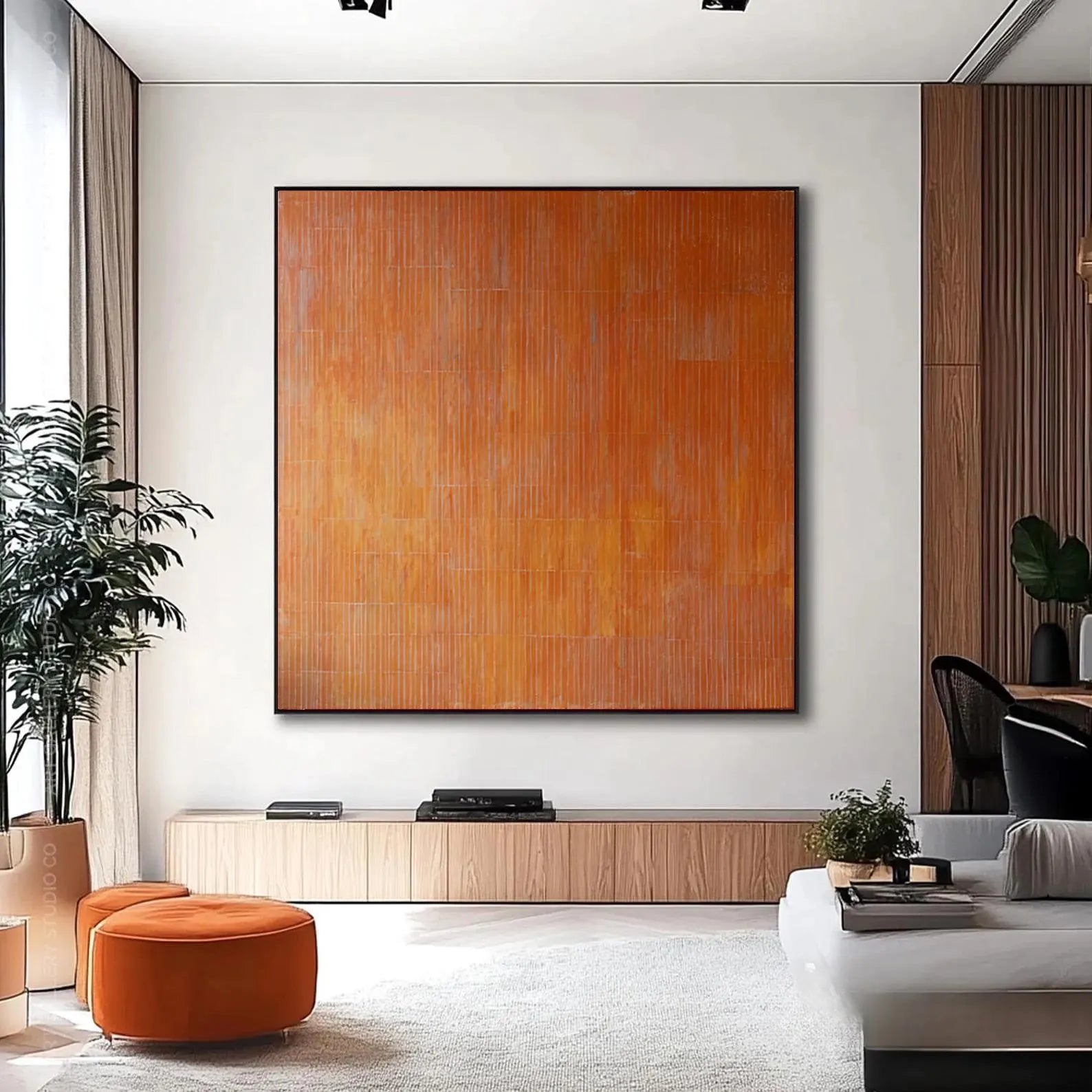 Textured Terracotta Art | Refined Serenity