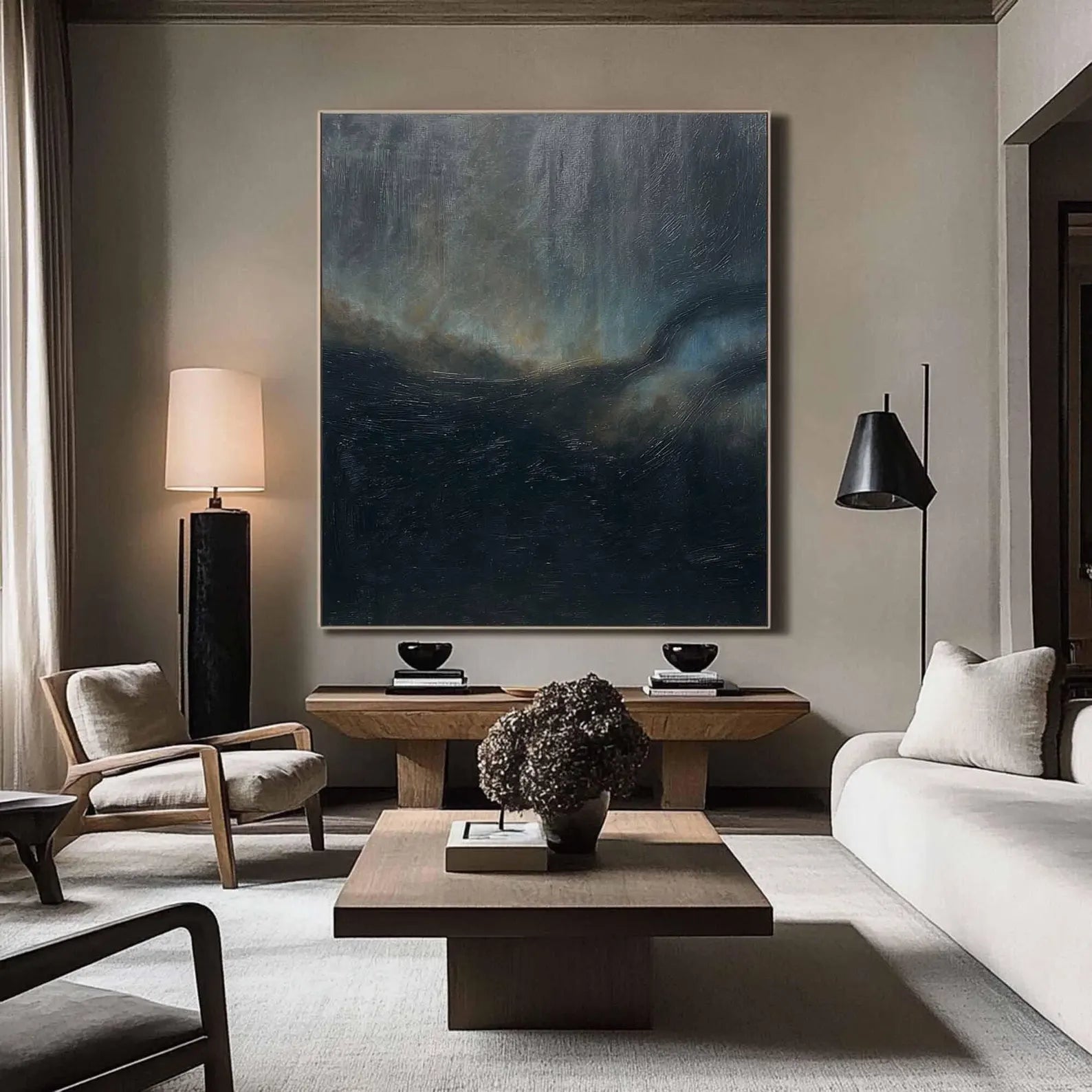 Abstract Ocean Art | Moody Waves