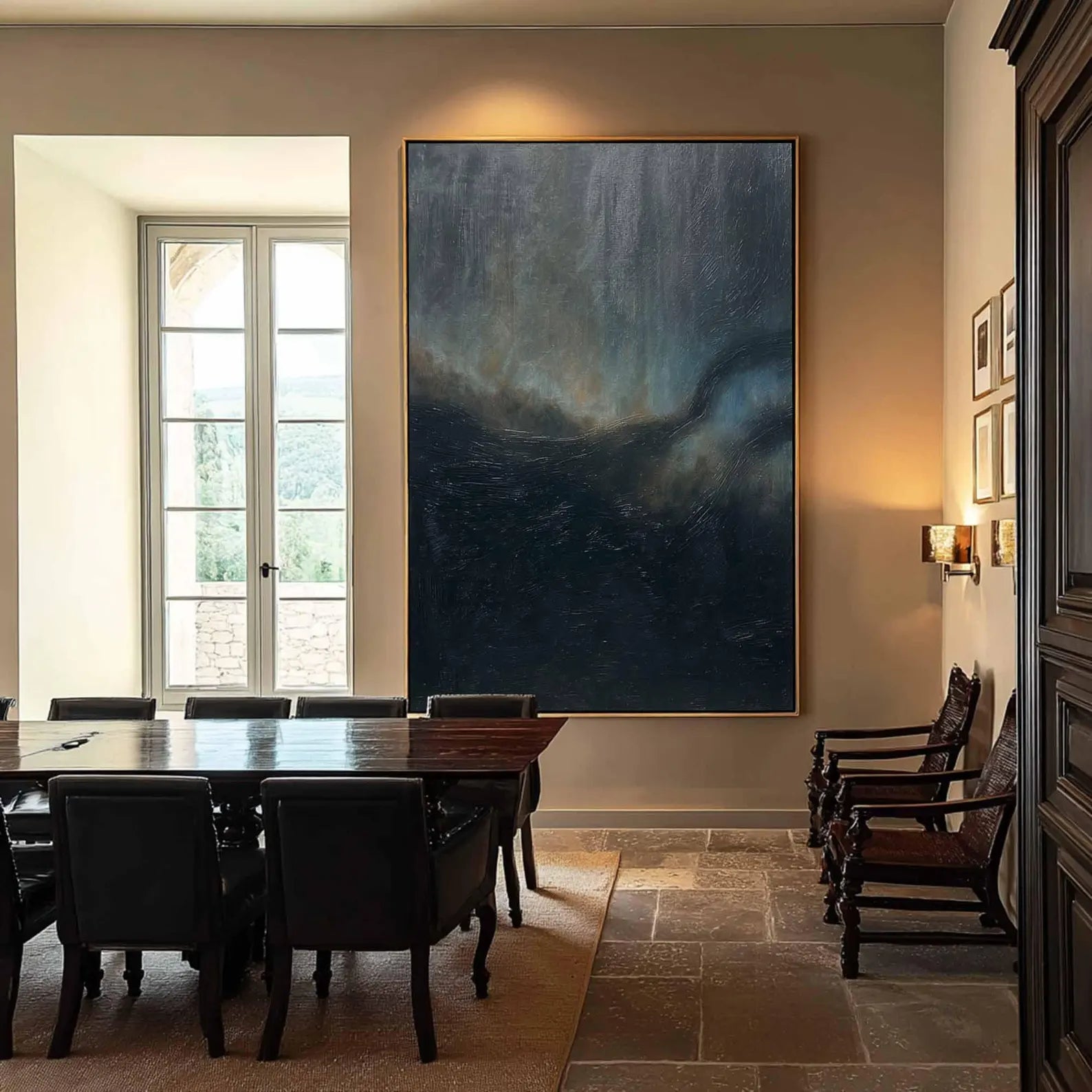 Abstract Ocean Art | Moody Waves