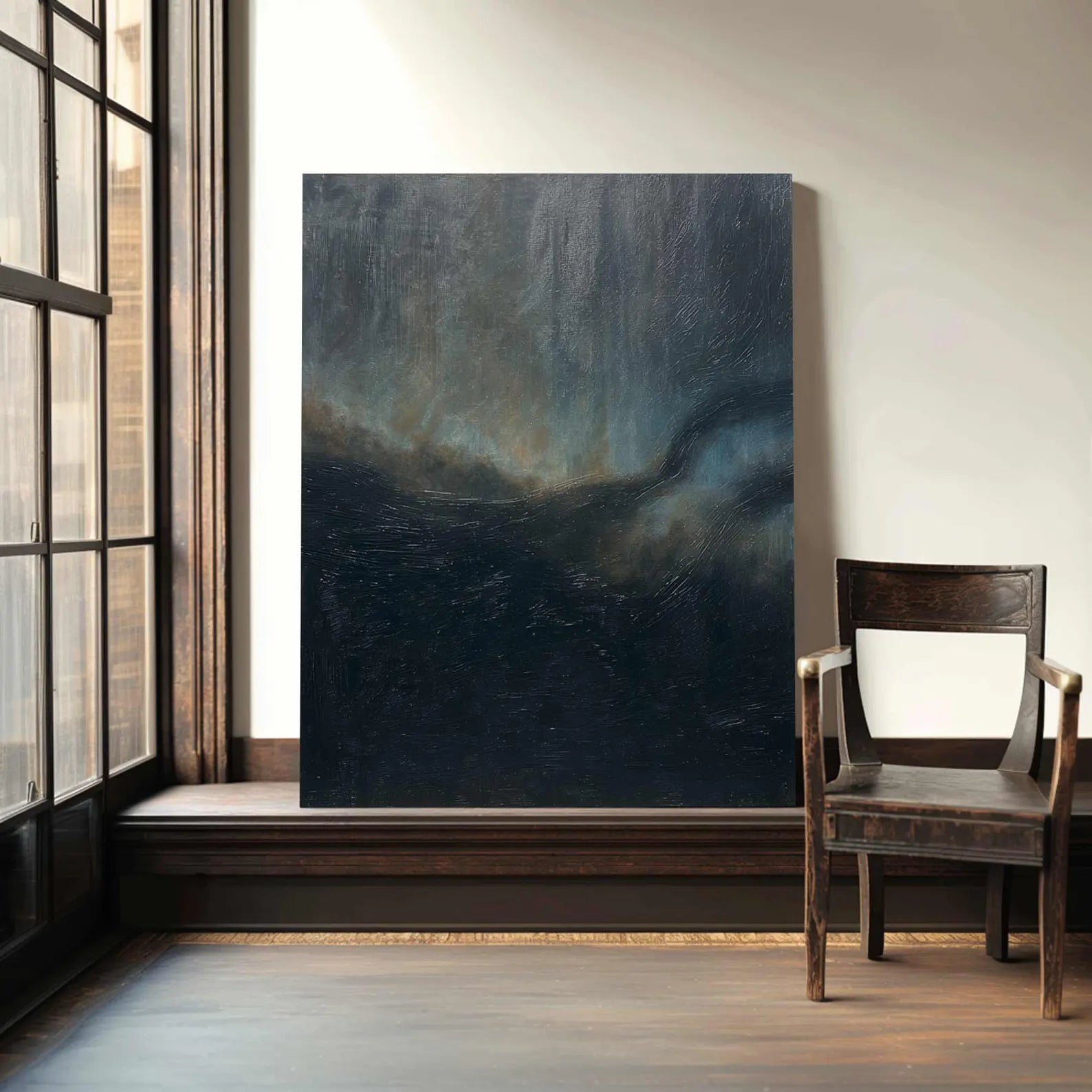 Abstract Ocean Art | Moody Waves