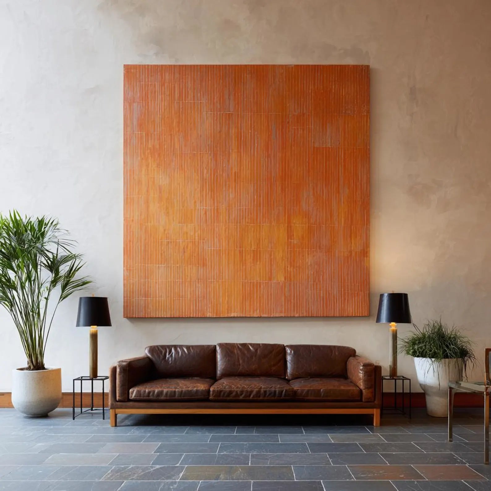 Textured Terracotta Art | Refined Serenity