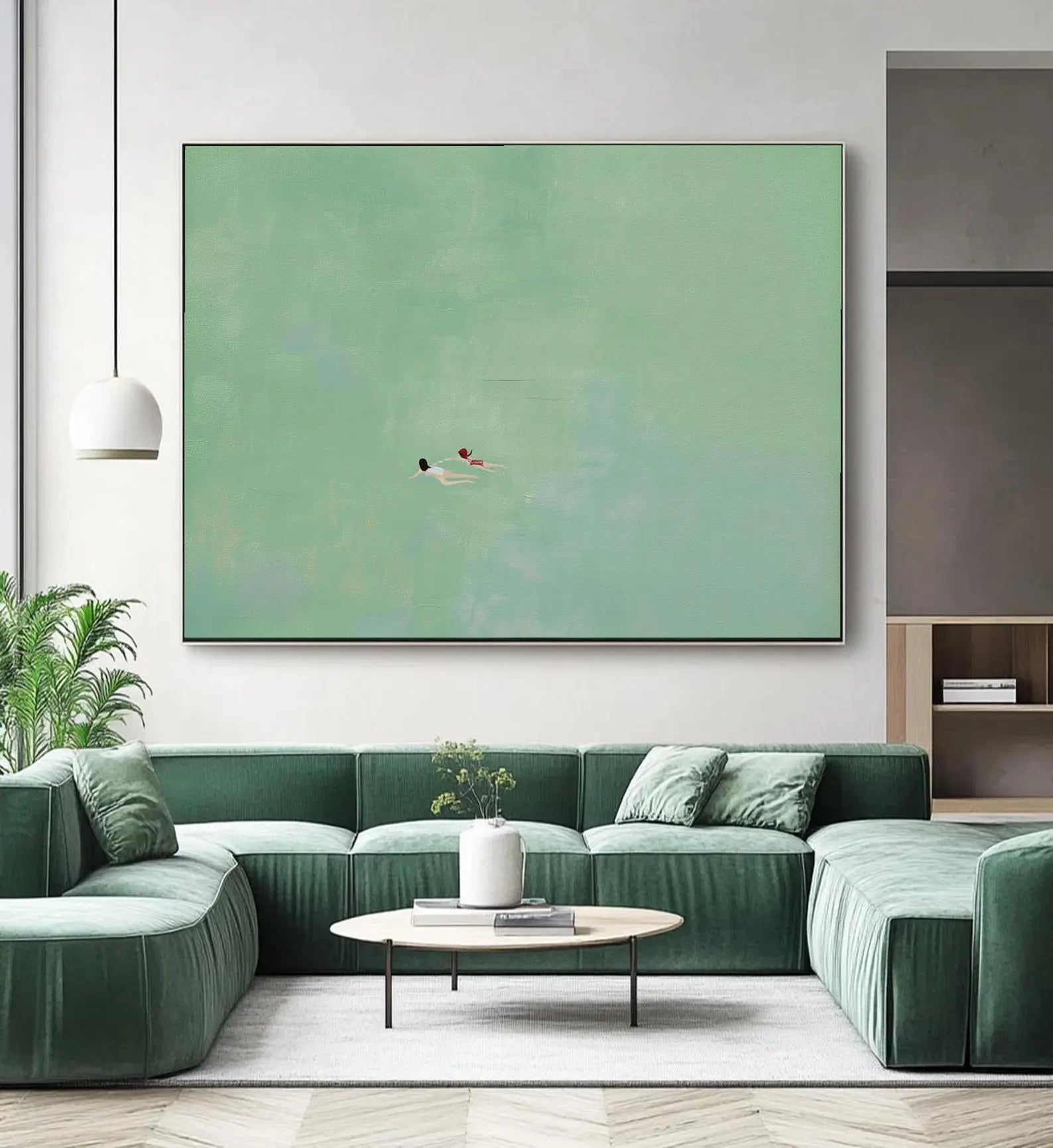 Figurative Swimming Art | Fresh Calm