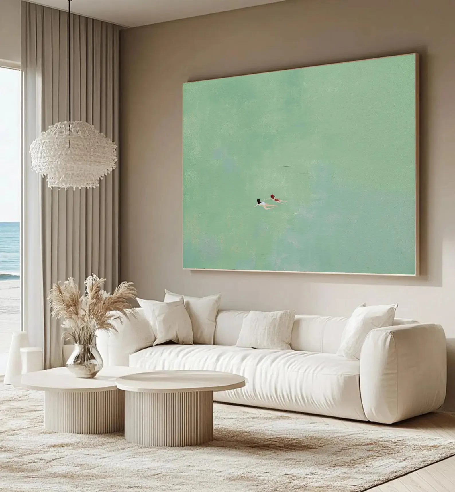 Figurative Swimming Art | Fresh Calm