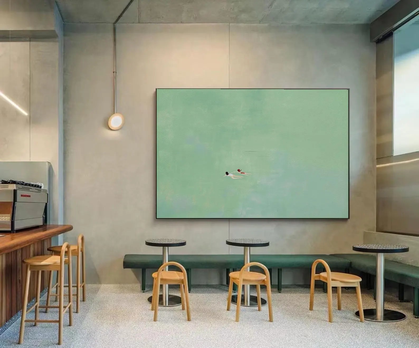 Figurative Swimming Art | Fresh Calm