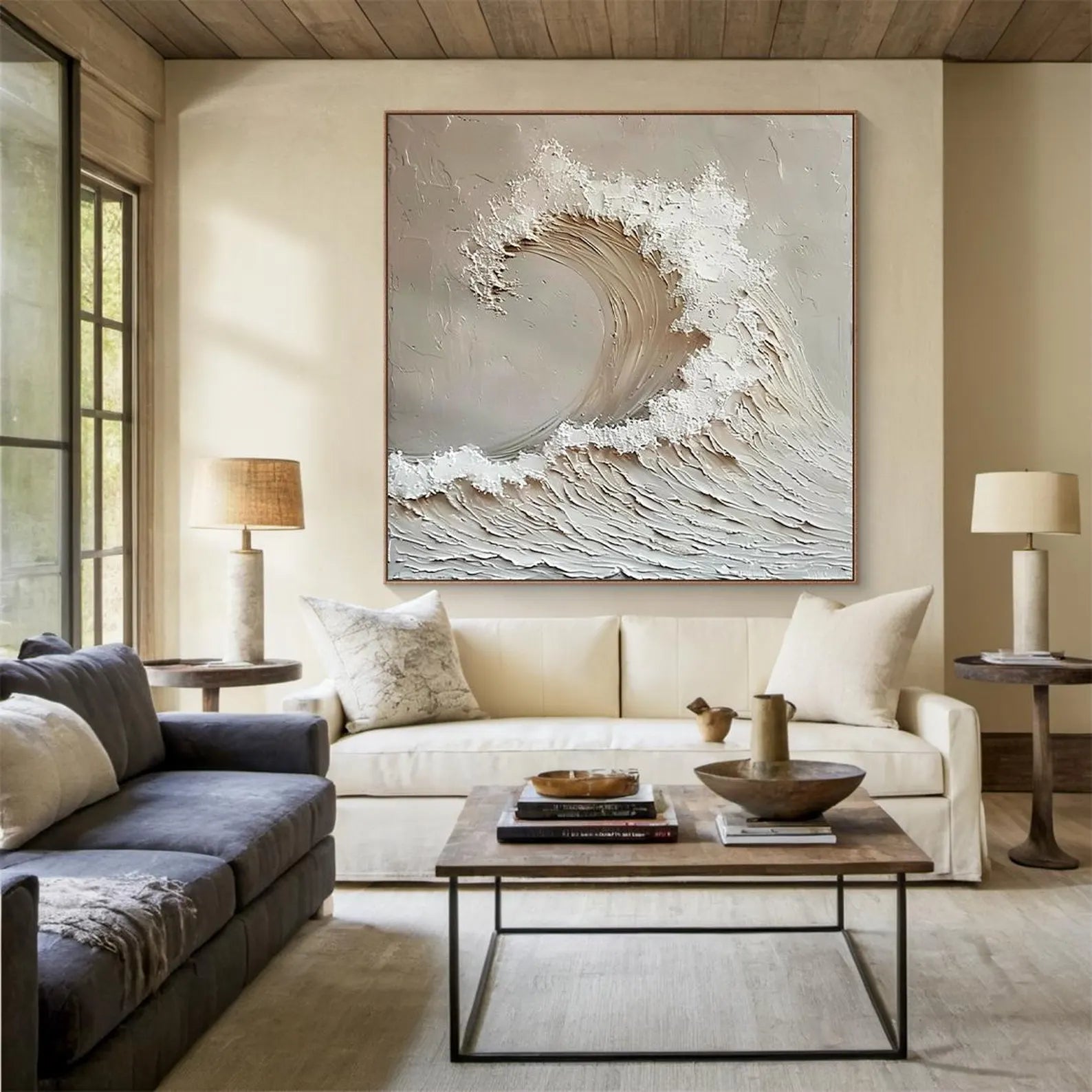 Textured Coastal Art | Subtle Power