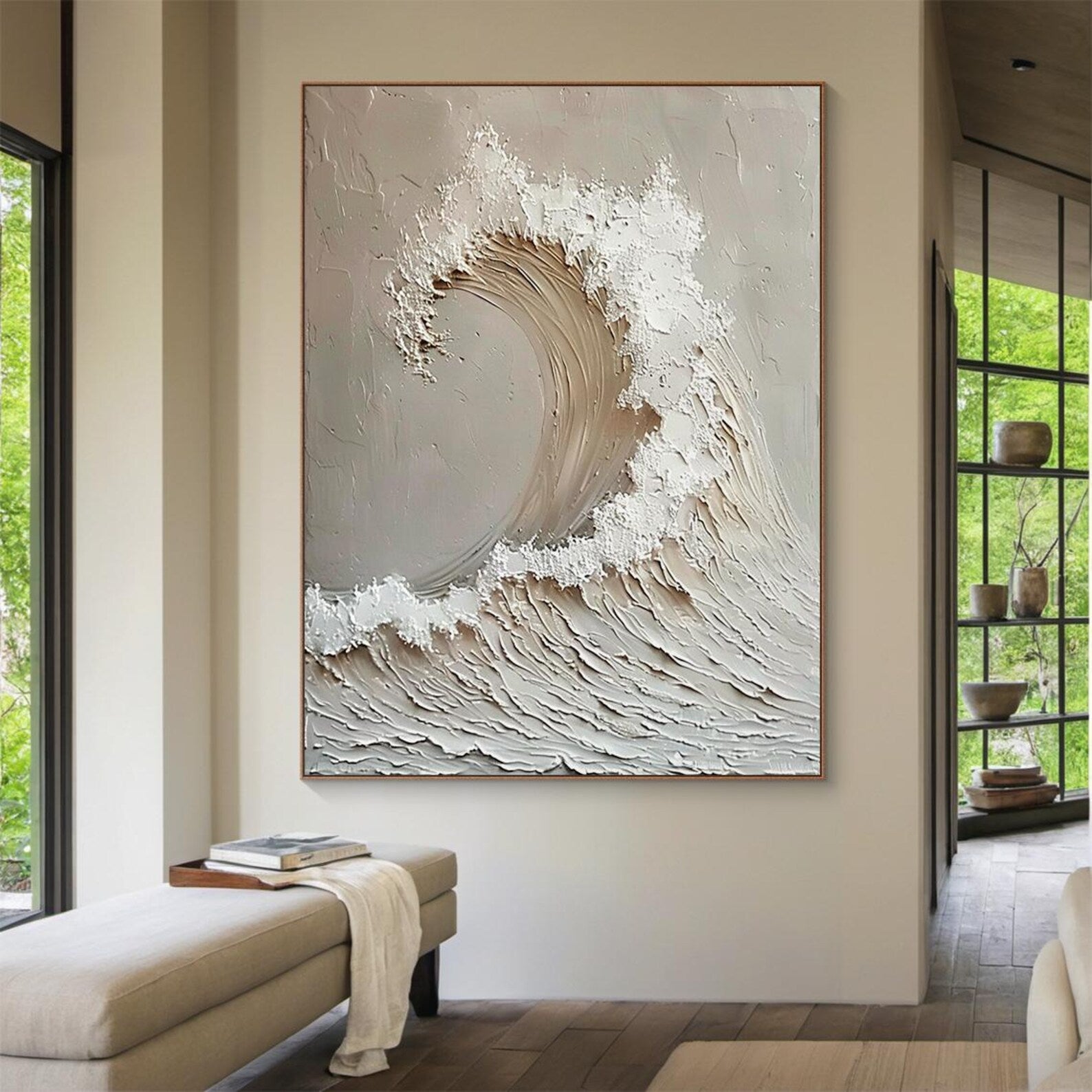 Textured Coastal Art | Subtle Power